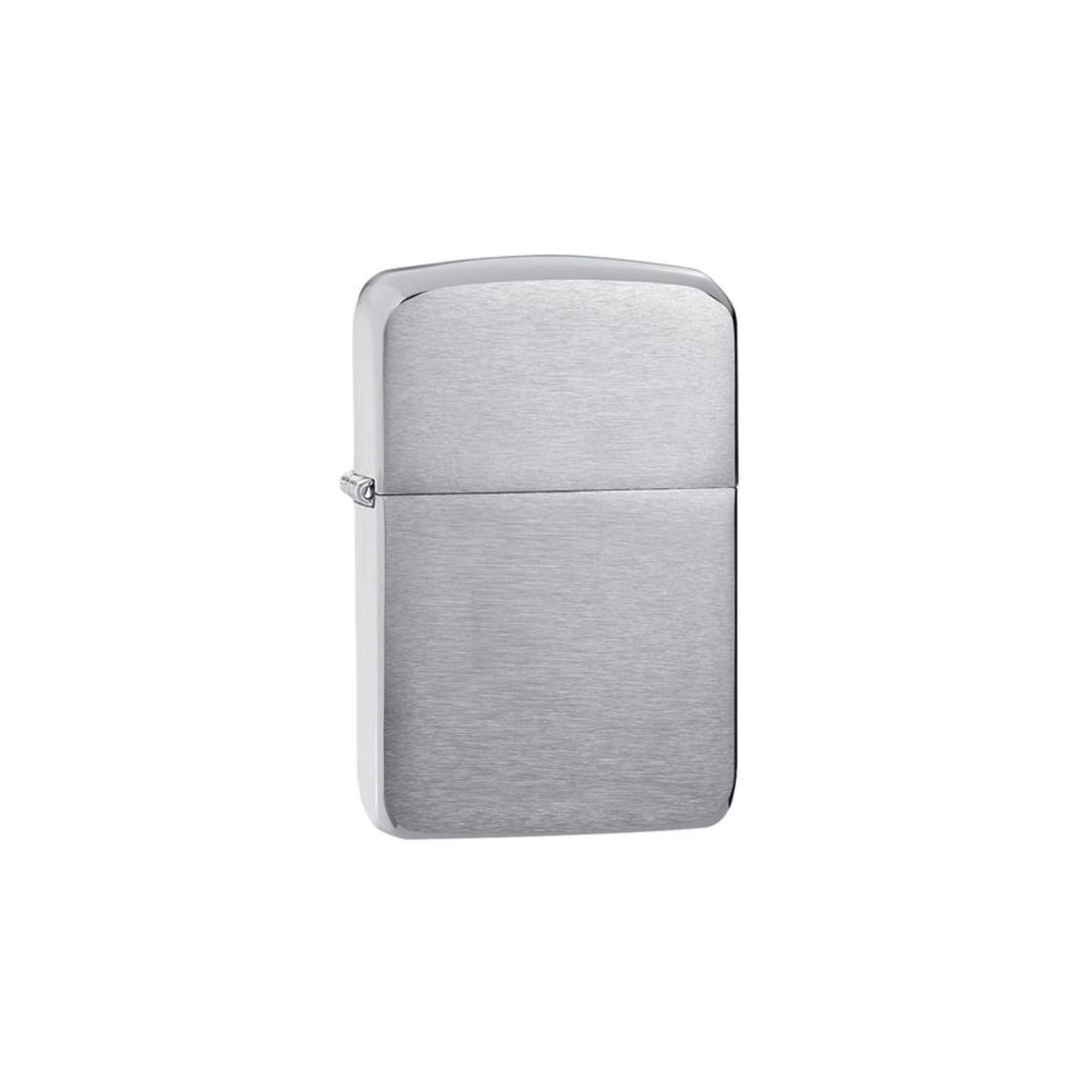 Accendino Zippo Brushed Chrome 1941 Replica in metallo a benzina - ricaricabile - antivento