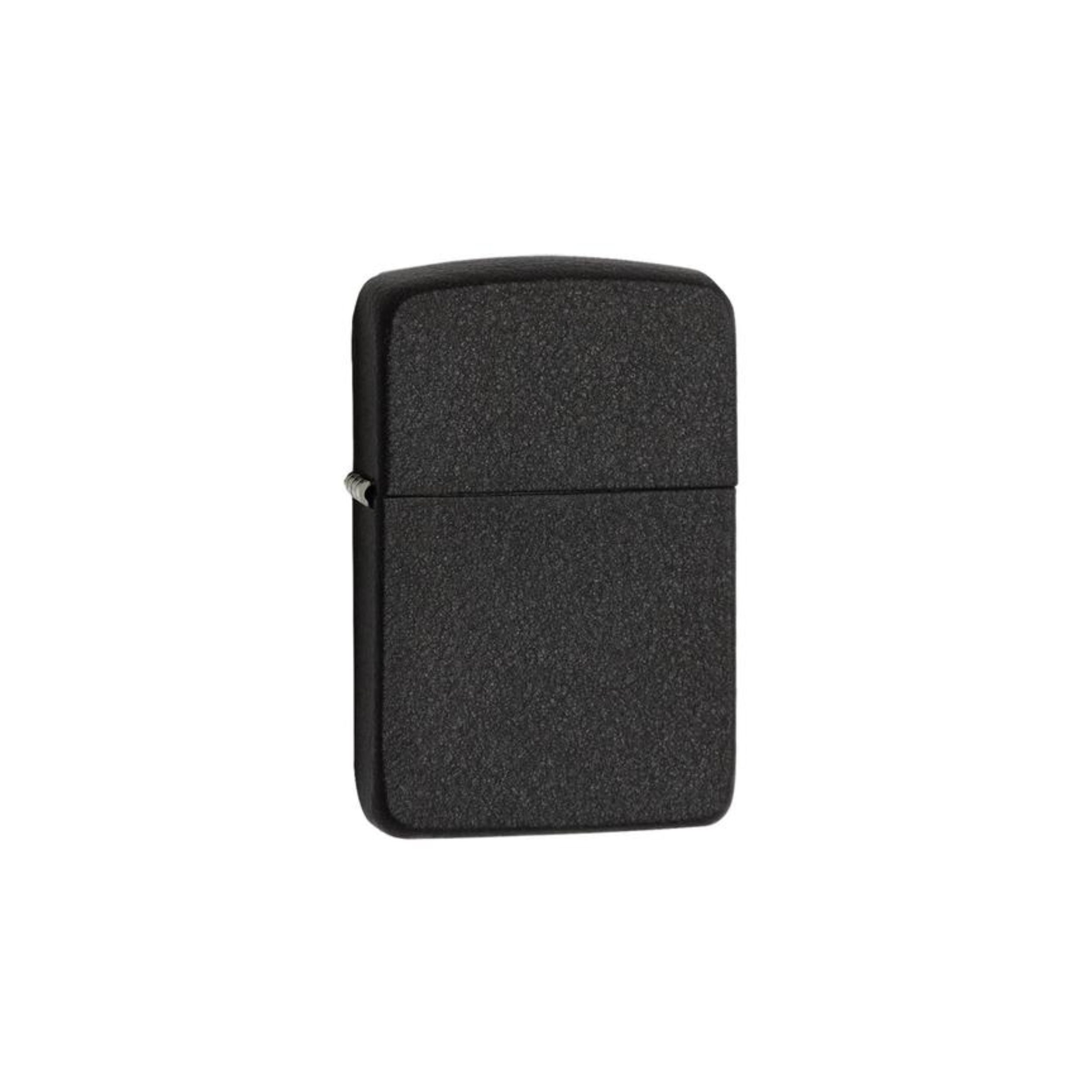Accendino Zippo Black Crackle 1941 Replica in metallo a benzina - ricaricabile - antivento