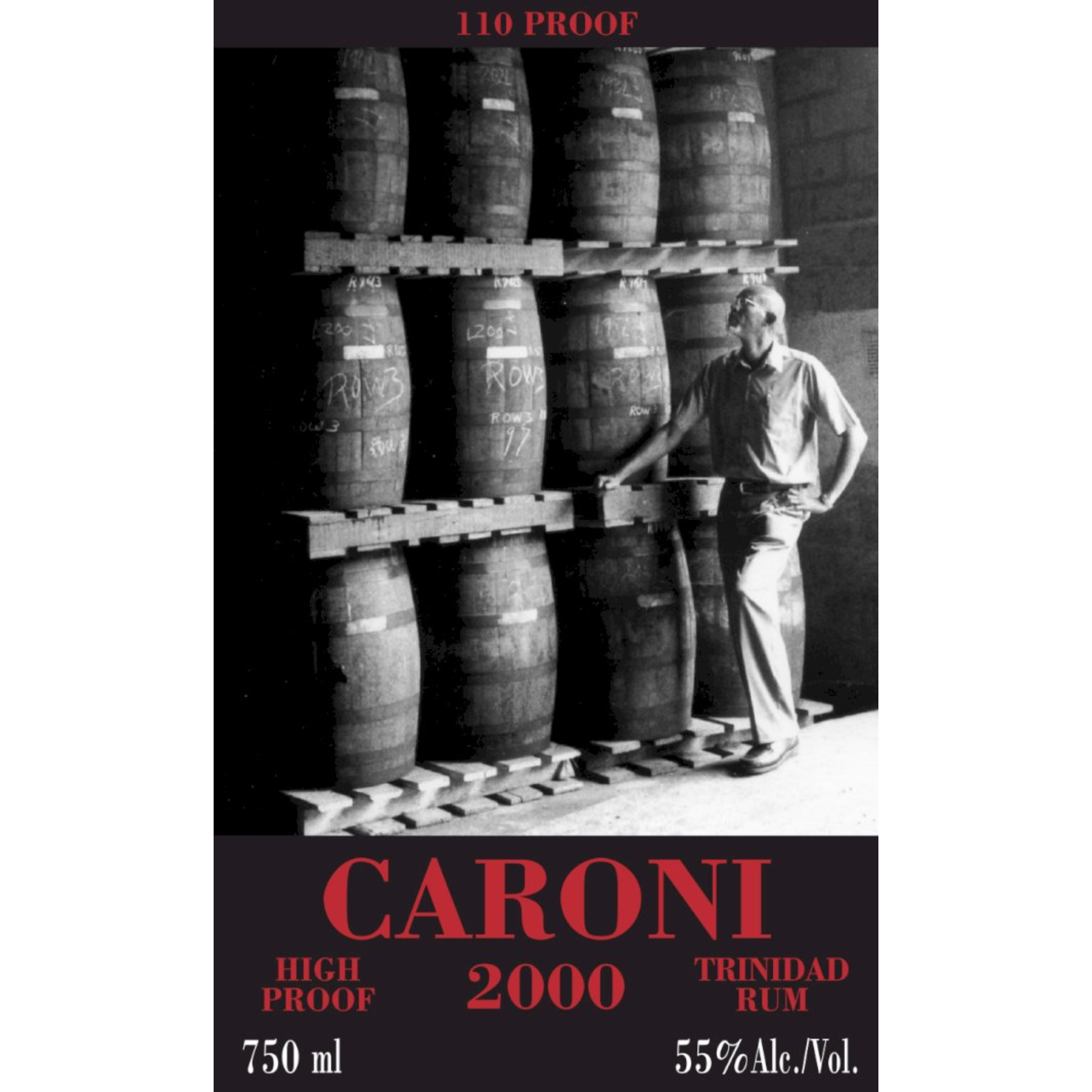 Rum Caroni 2000 heavy full proof trinidad rum 17 Y.O. Usa - 75 cl 55 %vol