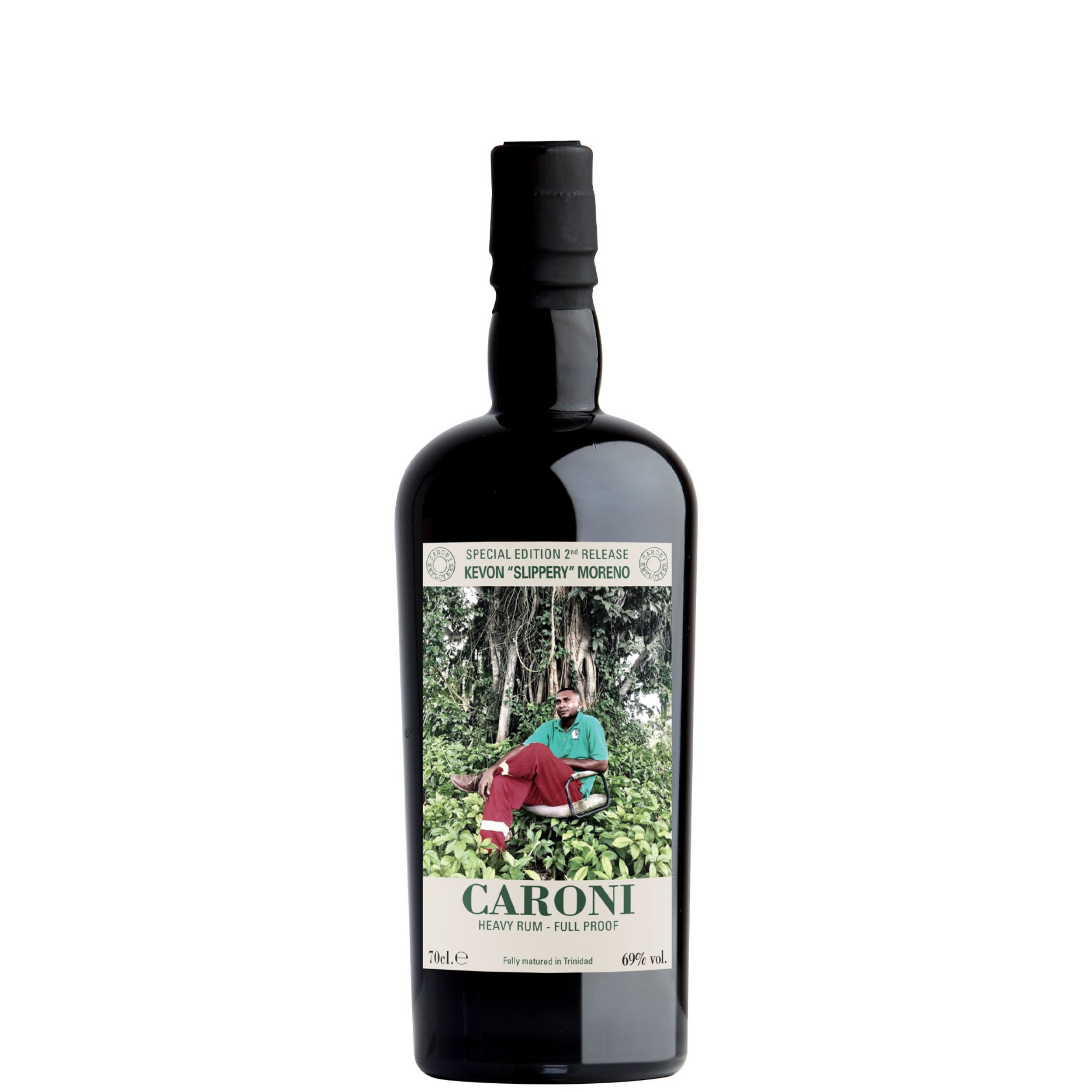 Rum Caroni Employees 2nd Release 21 Y.O. 1998 Full Proof - Kevin "Slippery" Moreno 70 cl 69,5 % vol