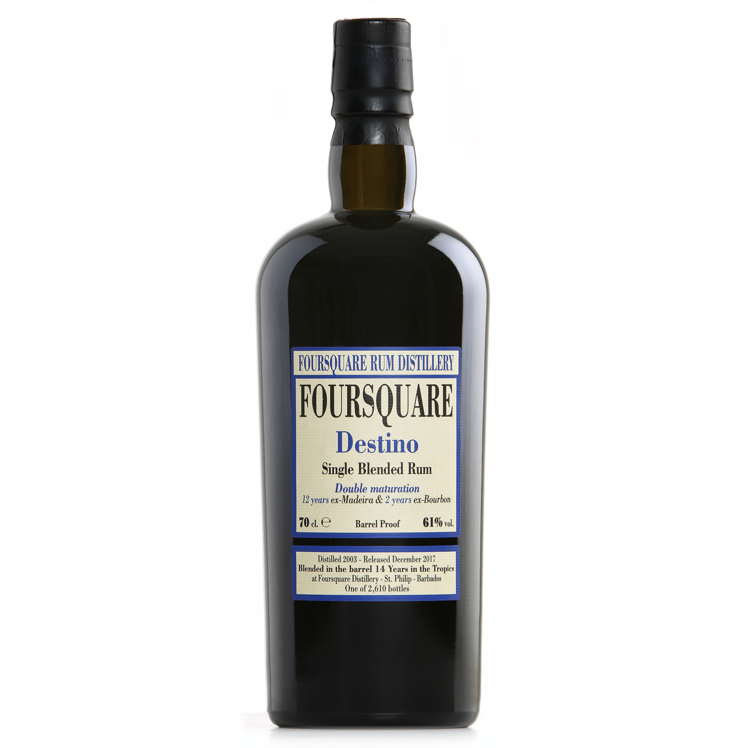 Rum Foursquare Destino 70 cl 61% vol