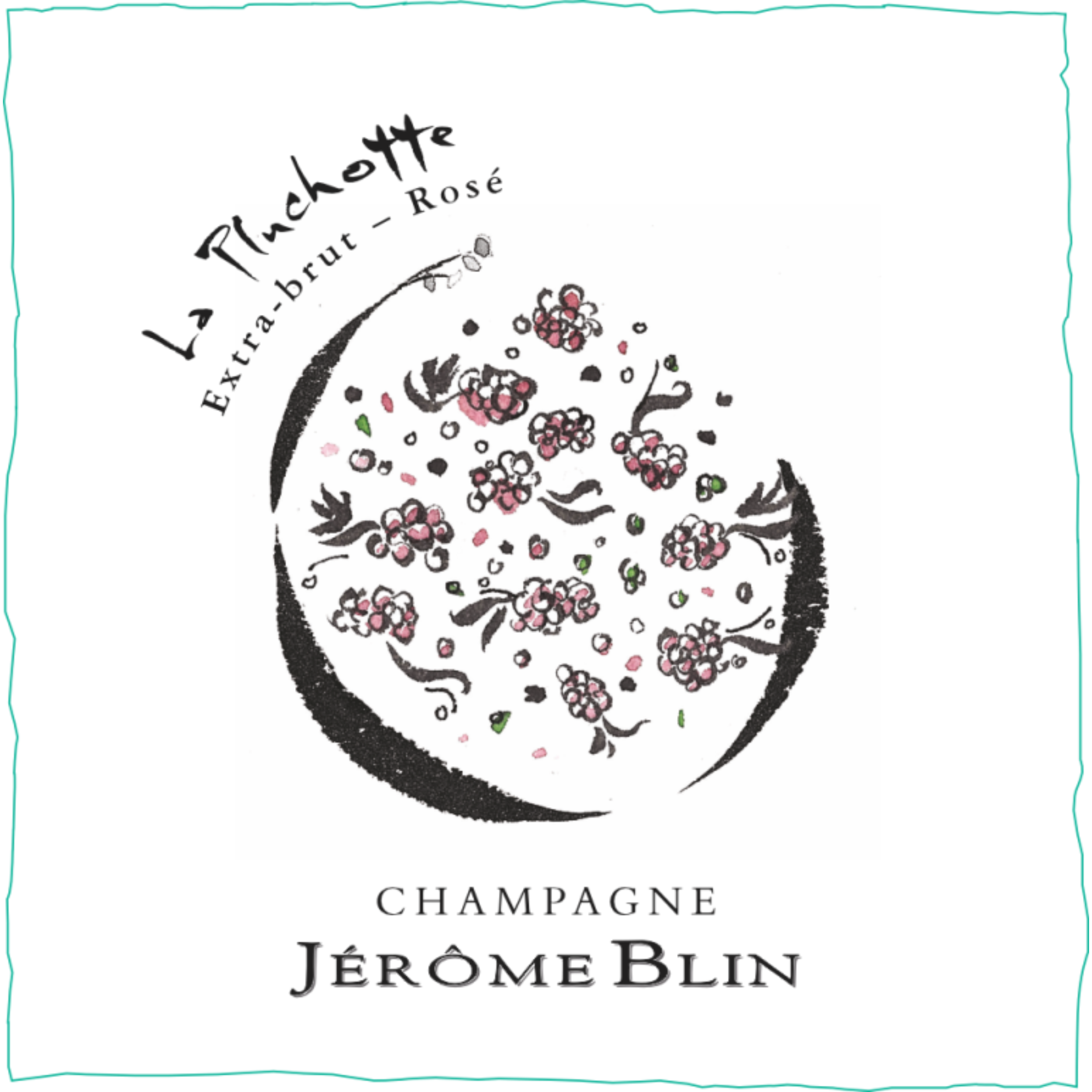 Champagne  Jerome Blin La Pluchotte Rosé 750 ml 12 % vol