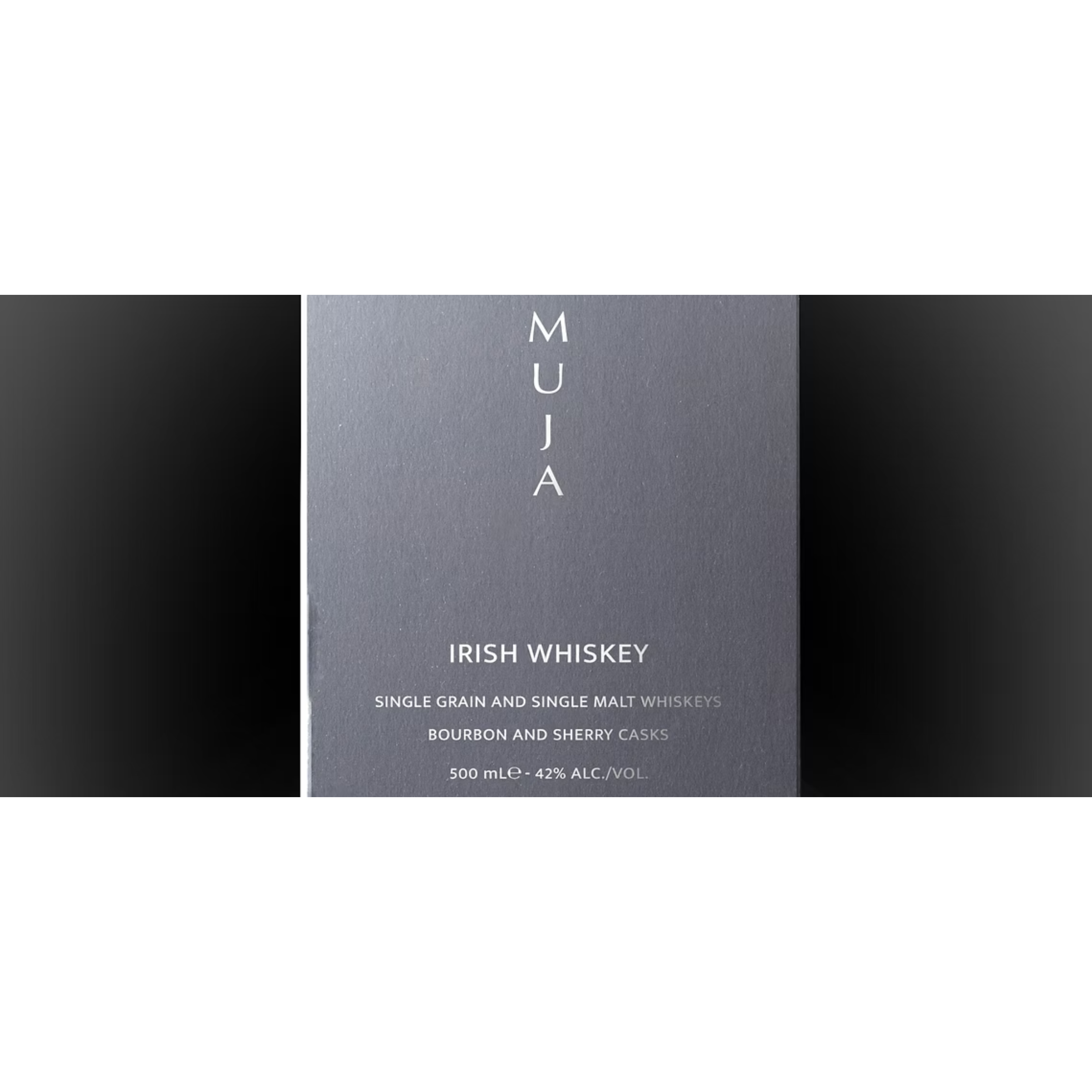 Irish Whiskey Muja - single grain and single malt whiskeys bourbon and sherry casks - 500 ml 42% vol