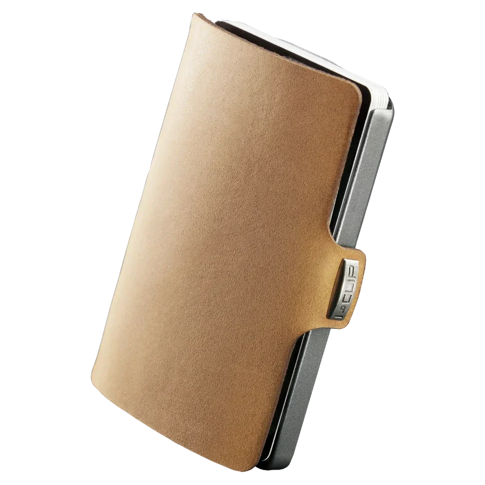 I-CLIP Original Silver Pelle Liscia Desert