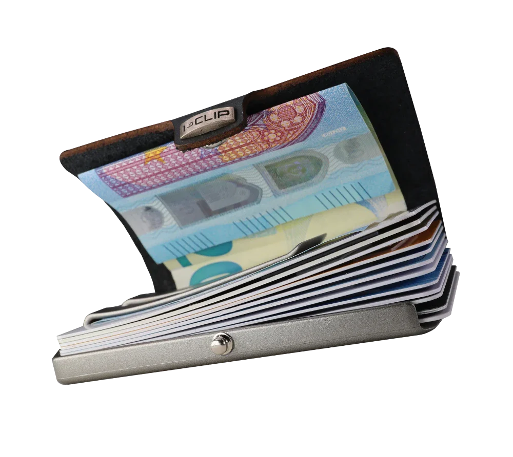 I-CLIP Original Silver Pelle Liscia Desert