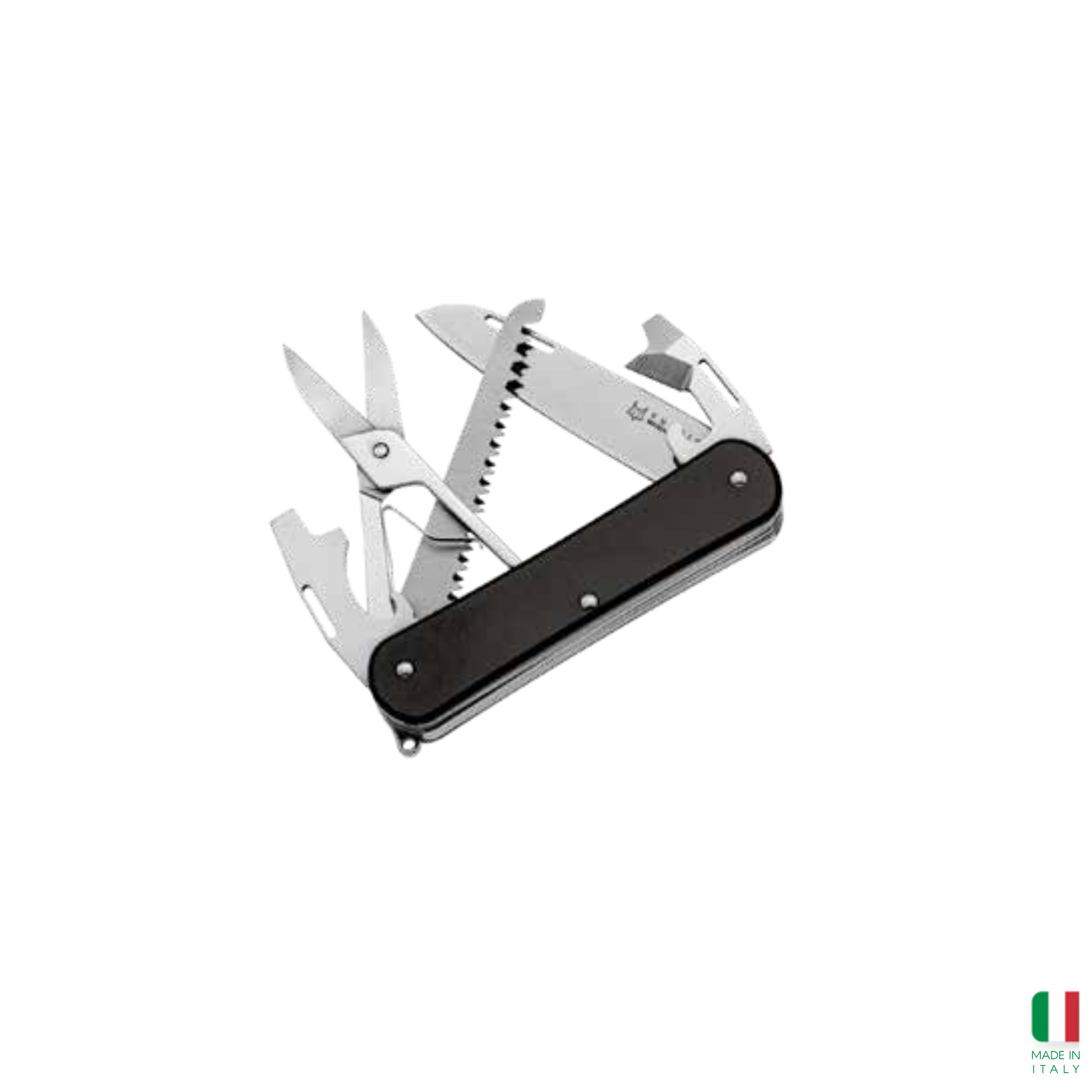 Coltellino multiuso professionale Venetialab, tascabile, 5 in 1, con manico in alluminio anodizzato colorato