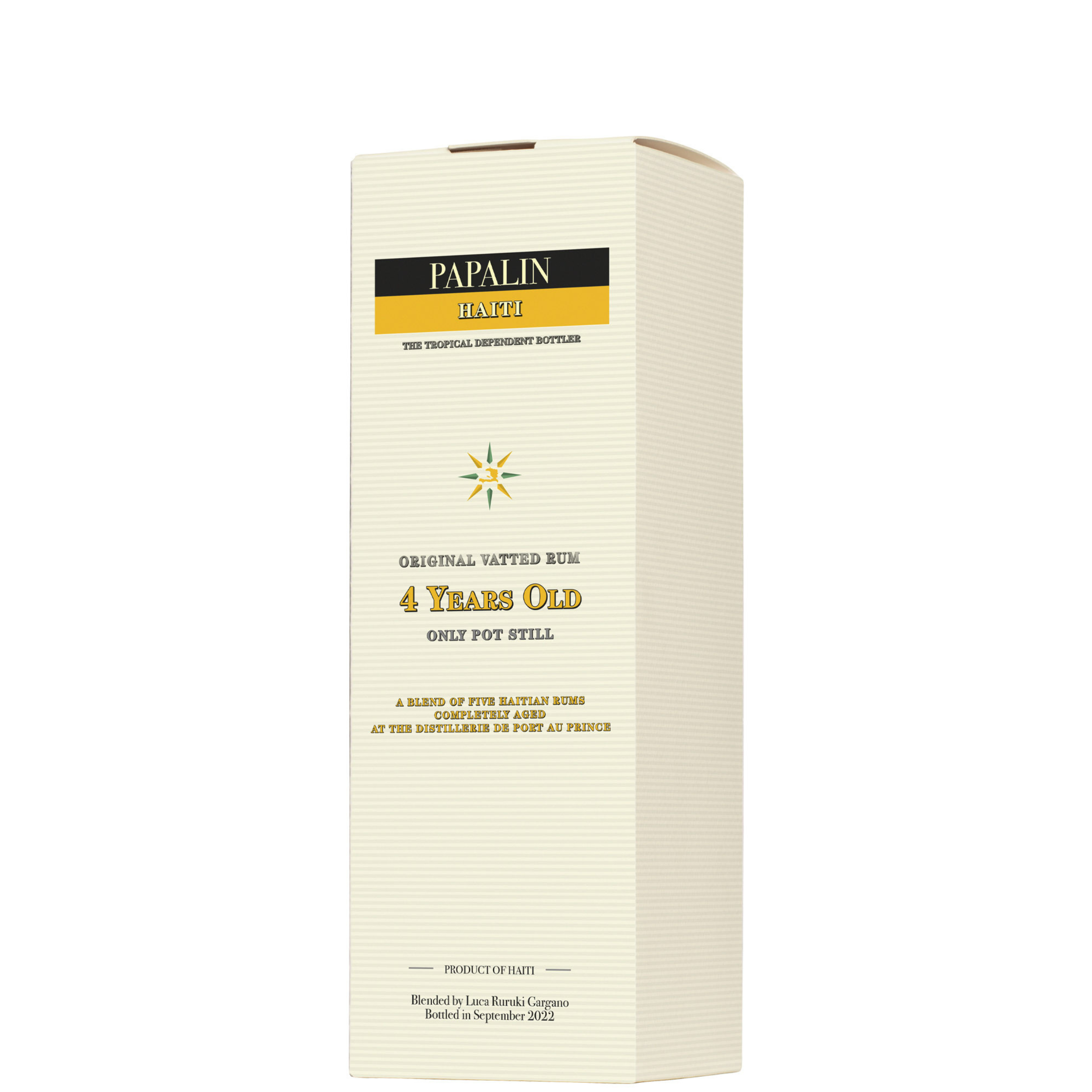 Rum Papalin Haiti 2022 4 Y.O. - 70 cl 53.1 vol