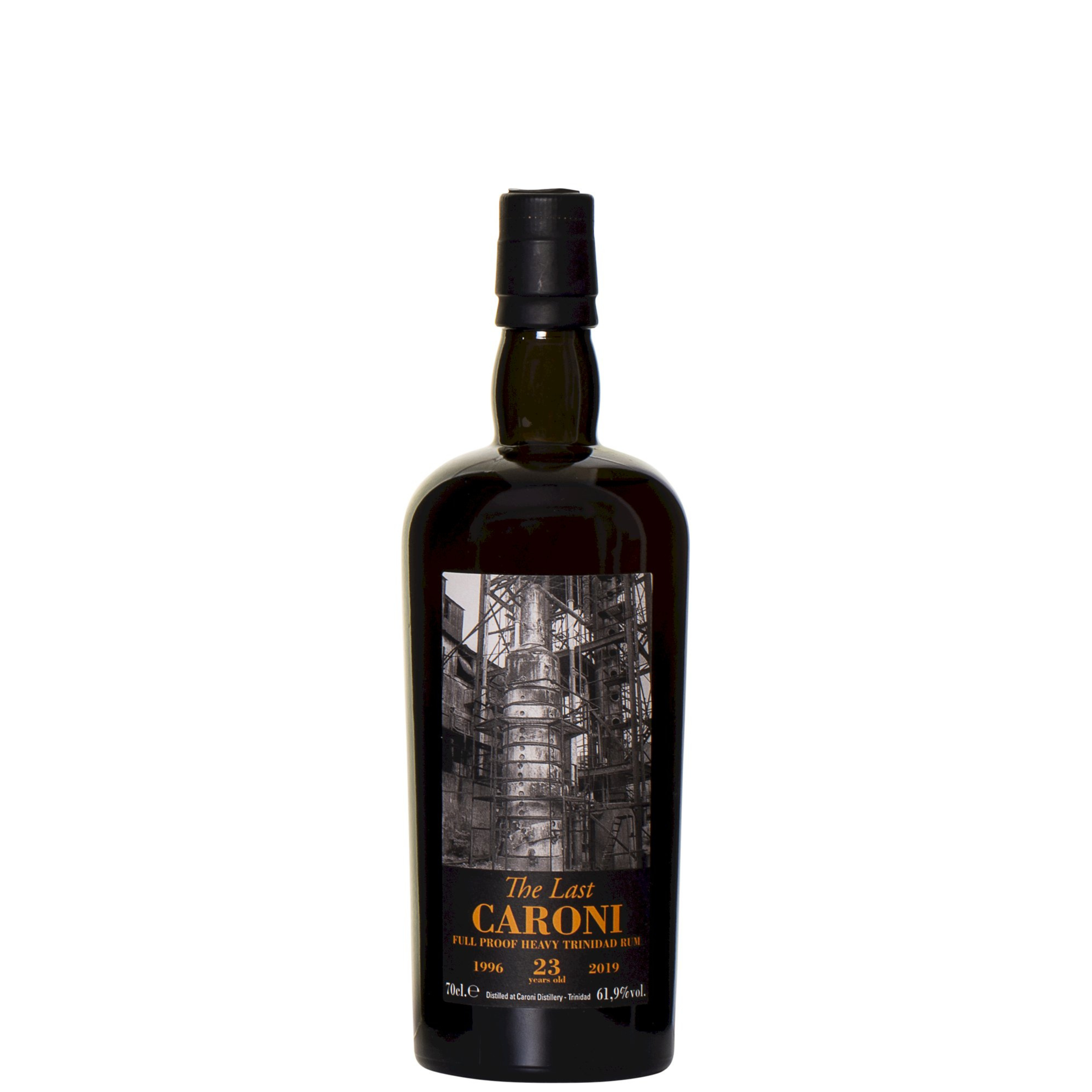 Rum Caroni 1996 - 23 Years old Full Proof Heavy Trinidad - 70 cl 61,9 % vol