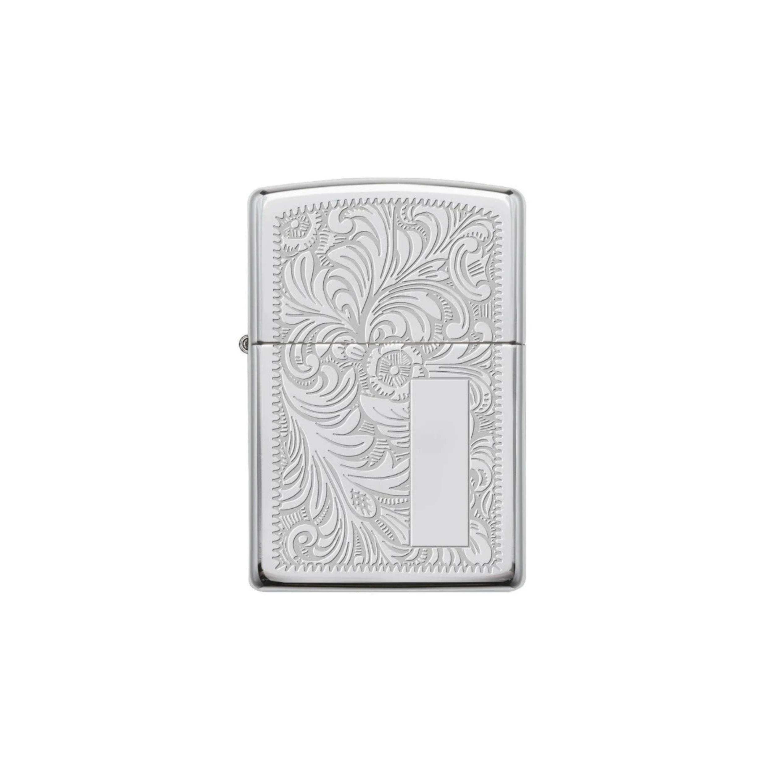 Accendino Zippo High Polish Chrome Venetian 352 in metallo a benzina  - ricaricabile - antivento - decorato