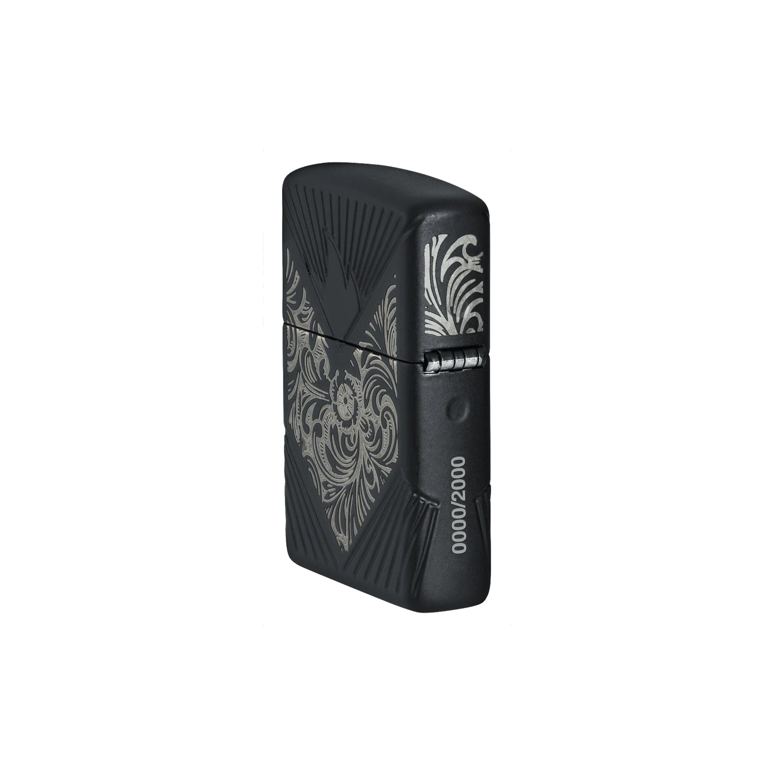 Accendino Zippo Collectible Of The Year 2024 Limited Edition a benzina - Black Matte - ricaricabile - antivento - decor