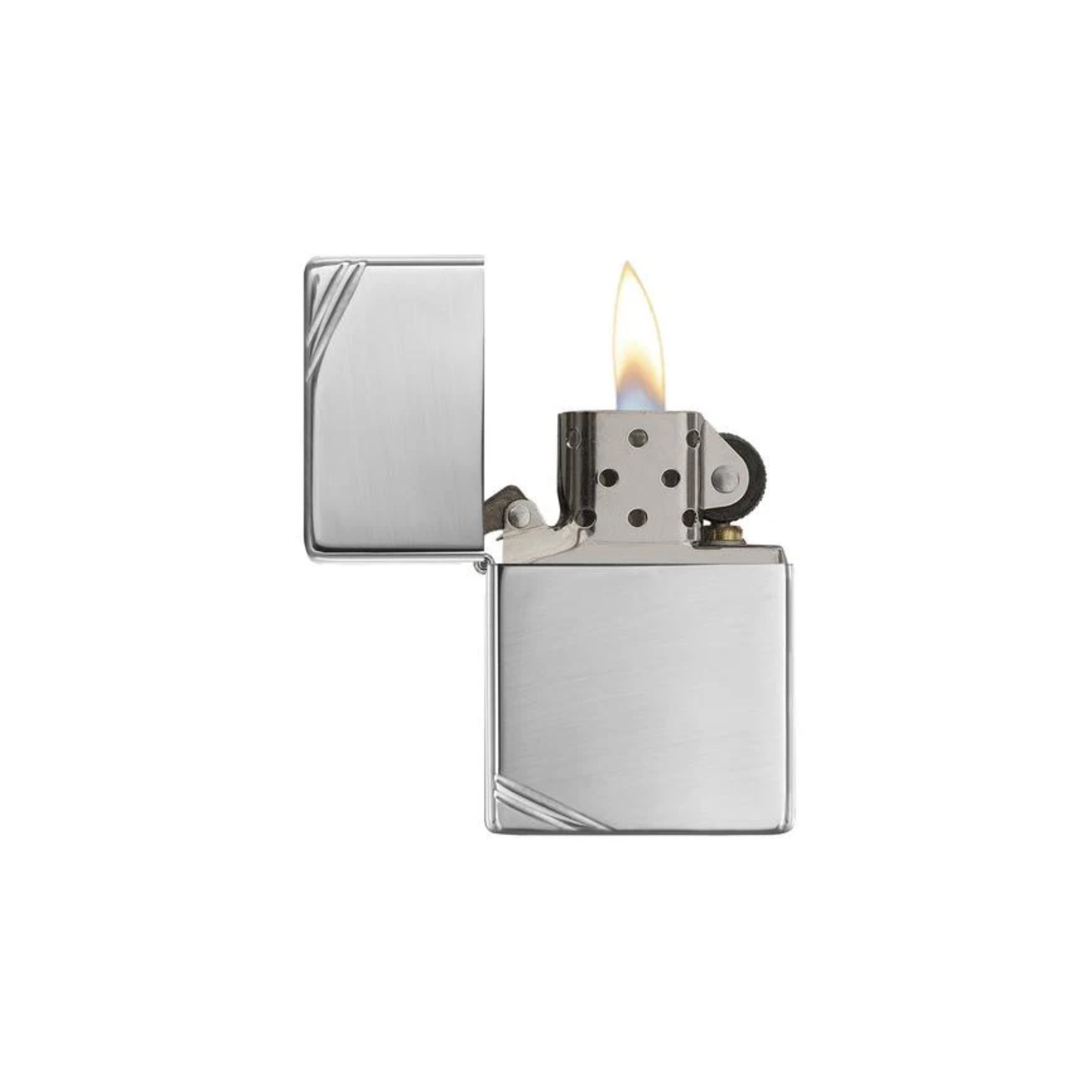Accendino Zippo High Polish in metallo a benzina - ricaricabile - antivento - vintage