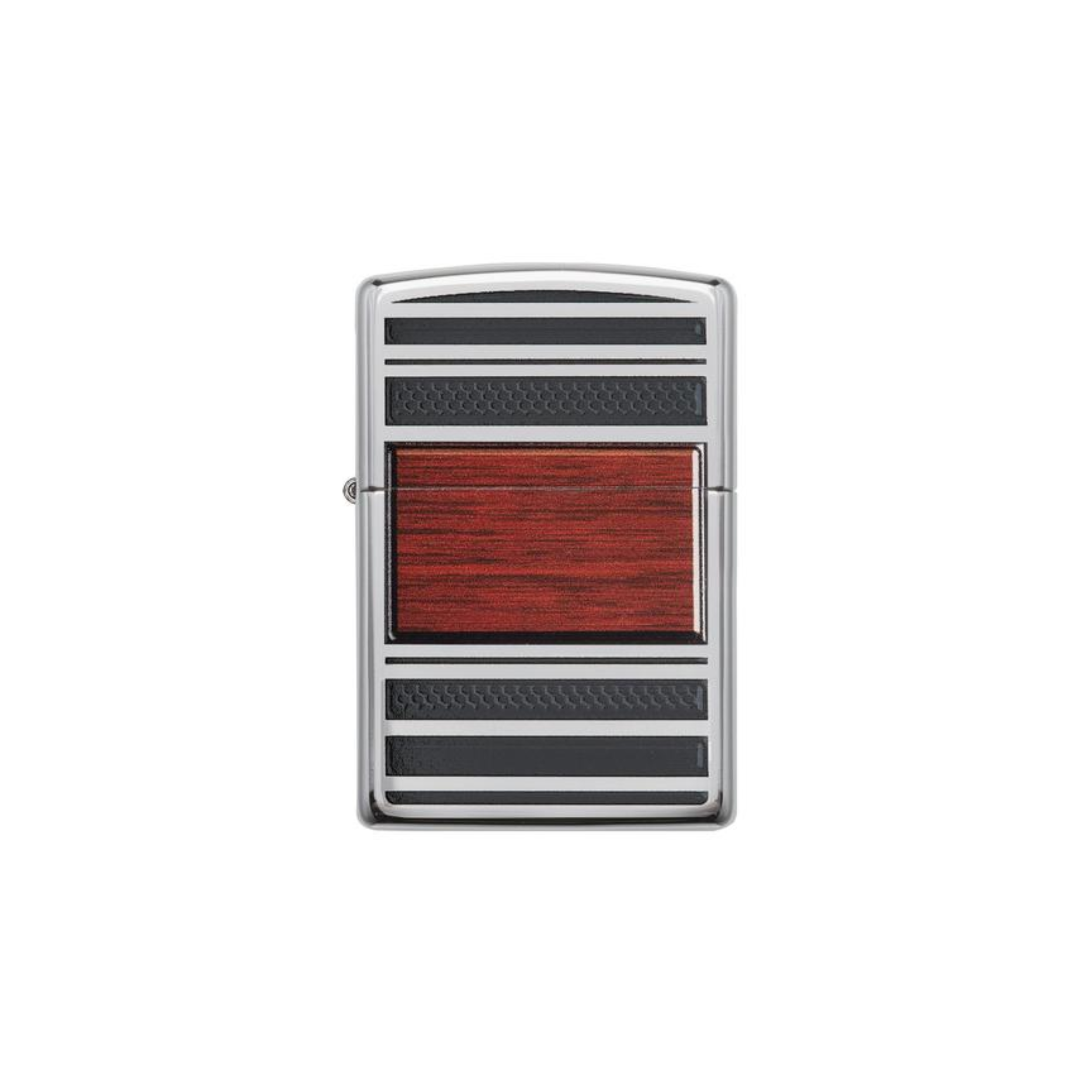 Accendino Zippo per pipa High Polish Chrom in metallo a benzina - ricaricabile - antivento - pipa