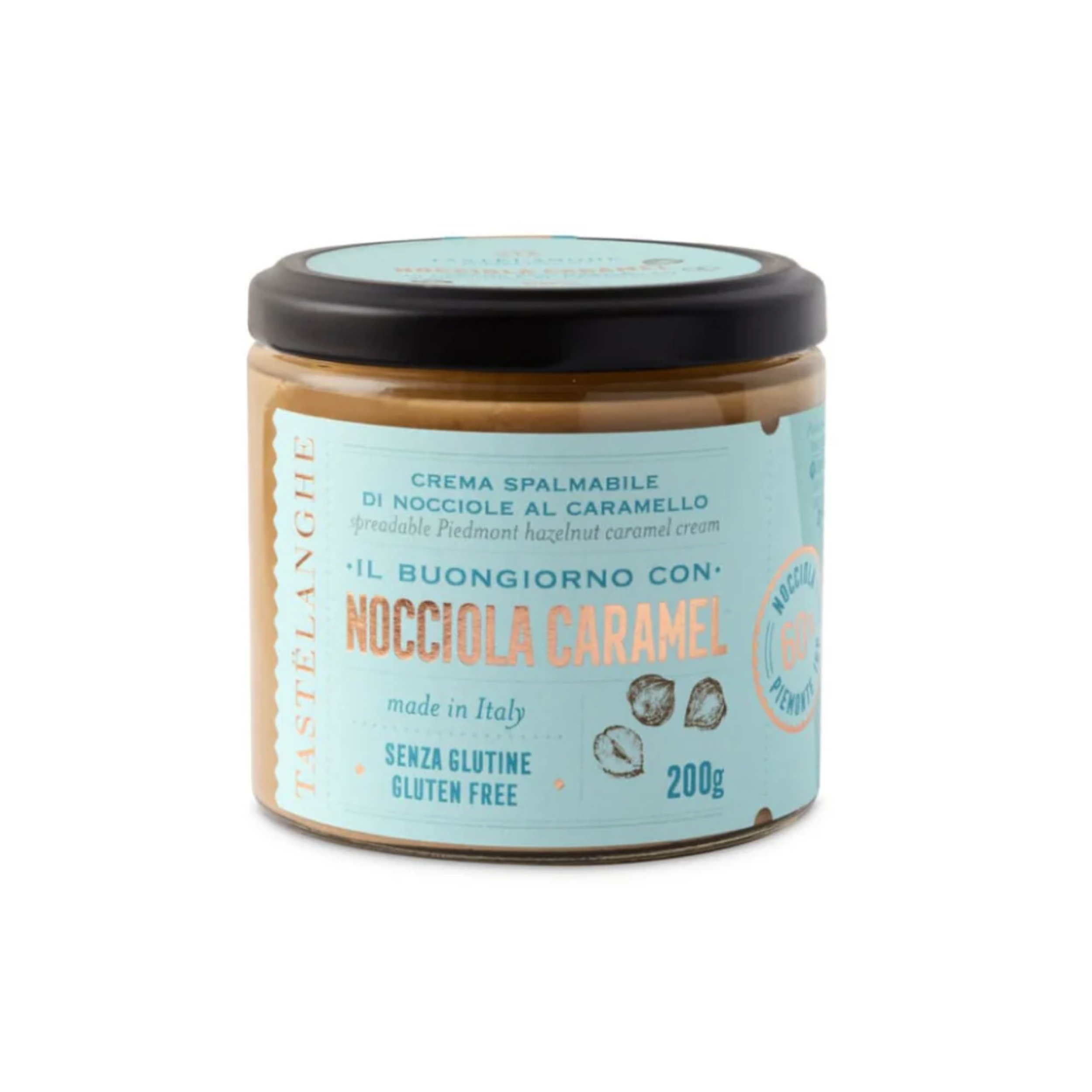 200g Crema di Nocciole Piemonte IGP delle Langhe senza glutine - 3 gusti