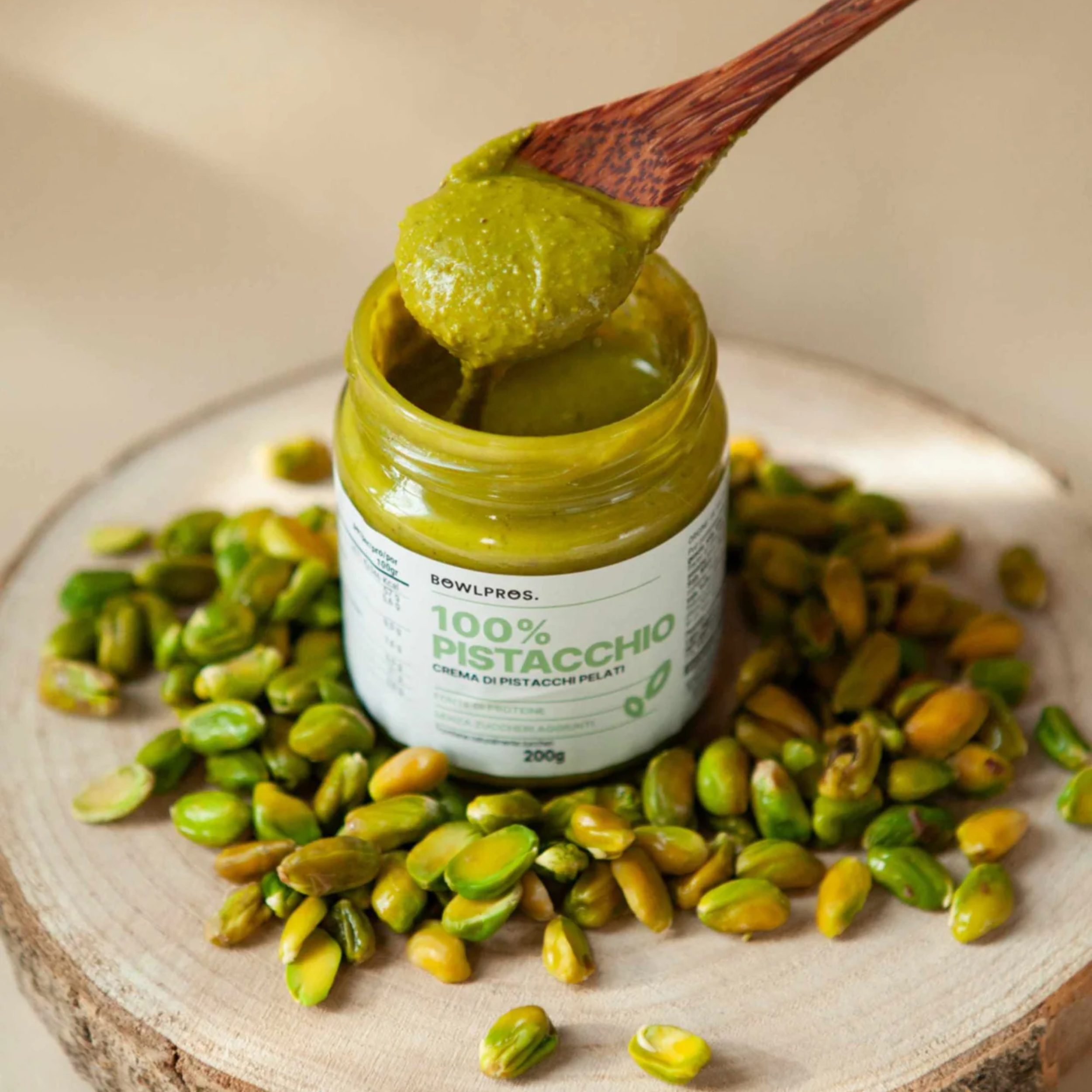 200g Crema 100% Pistacchio Pelato senza glutine