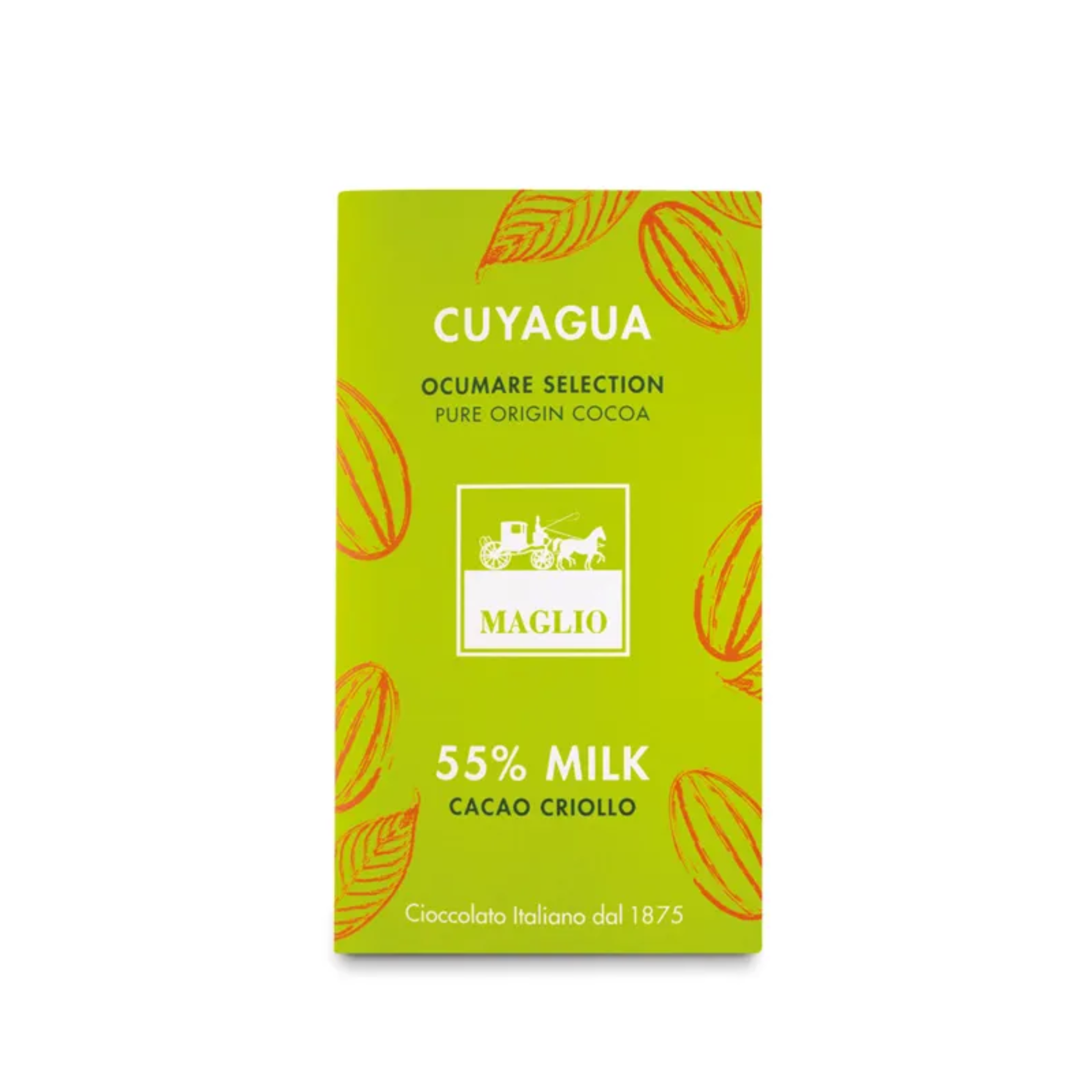 60 g Tavoletta Cioccolato al Latte – CRIOLLO CUYAGUA 55% LATTE