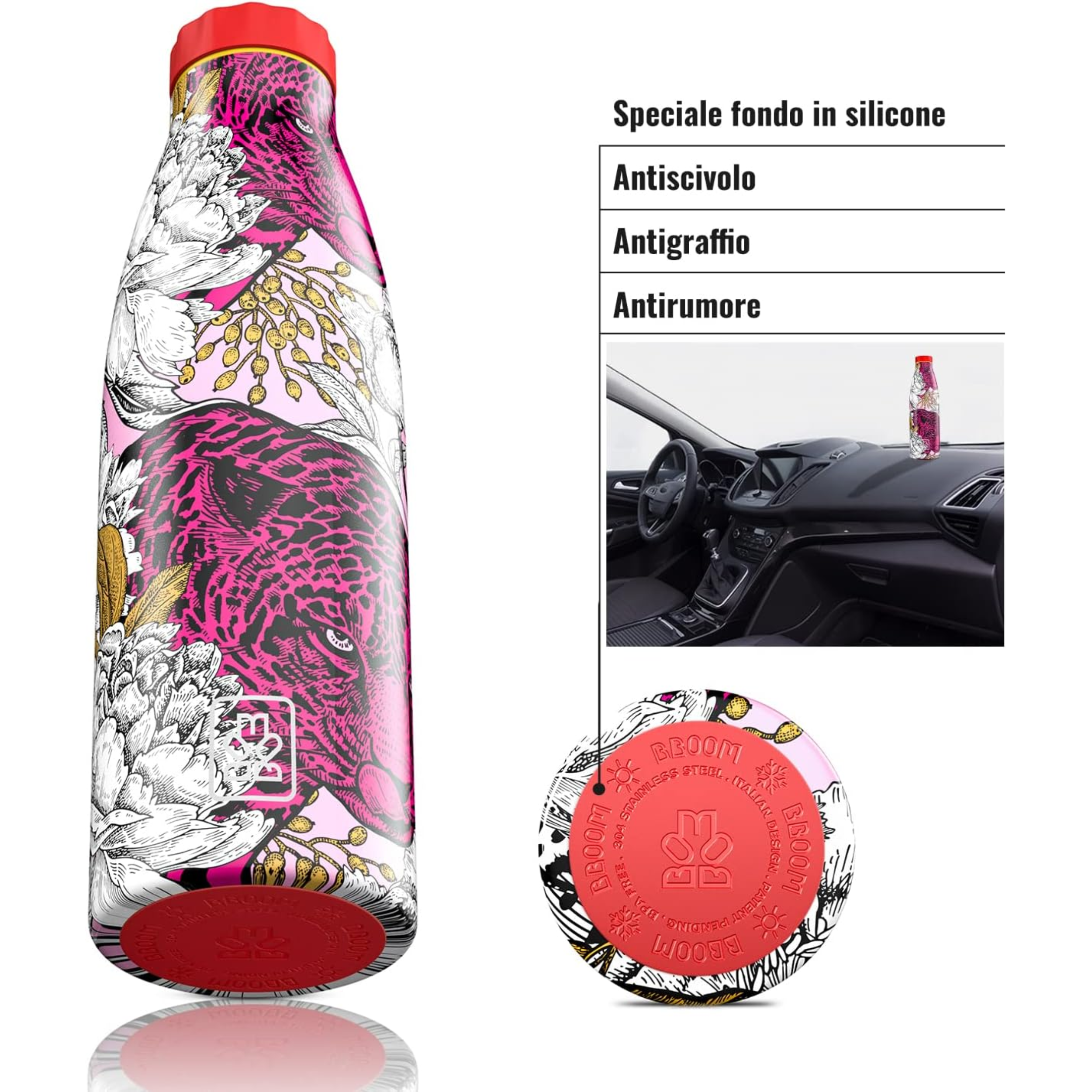 520ml Borraccia Termica BBoom in Acciaio - BBoom Wild