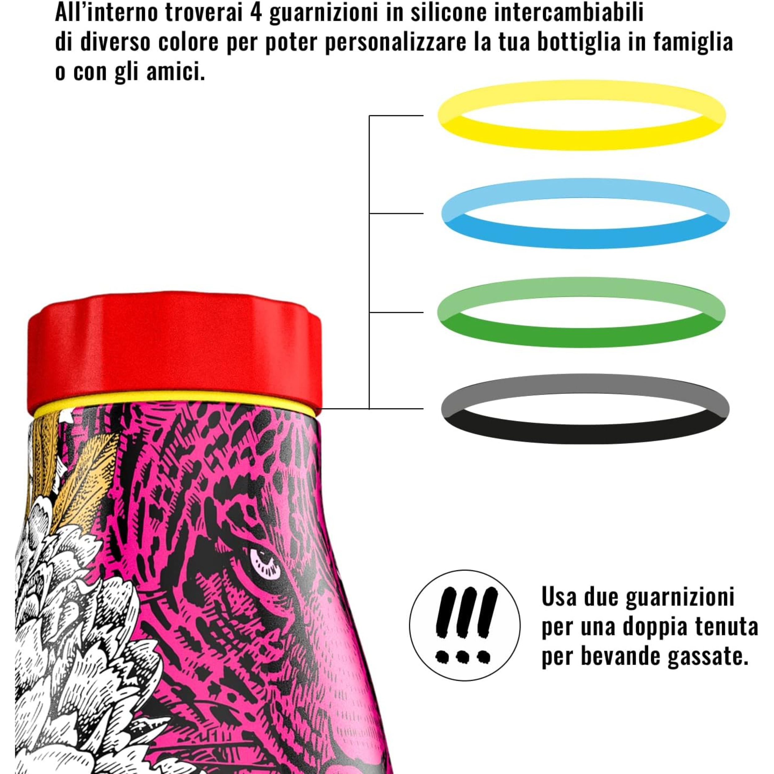 520ml Borraccia Termica BBoom in Acciaio - BBoom Wild