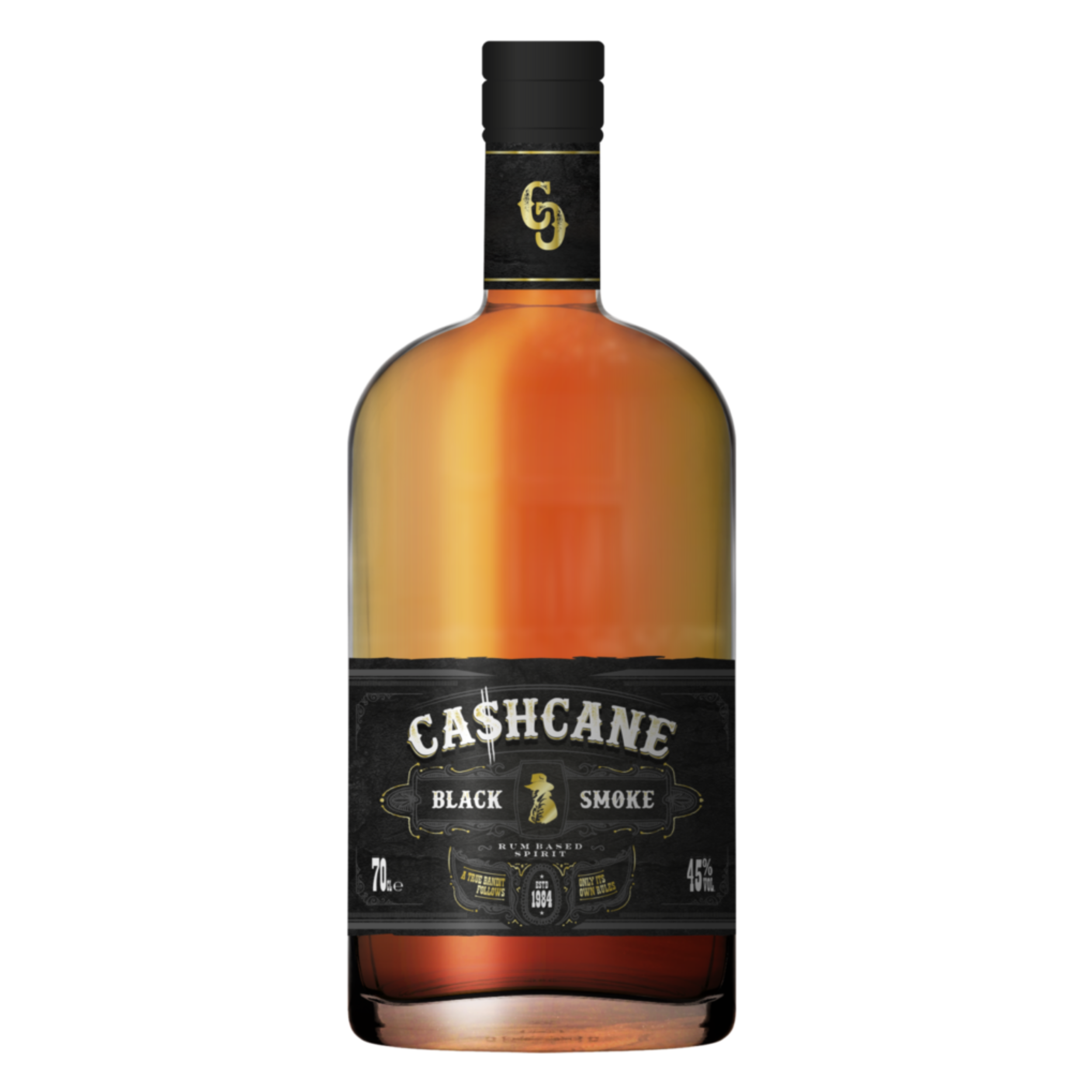 Rum Cashcane Black Smoke 70cl 45% vol