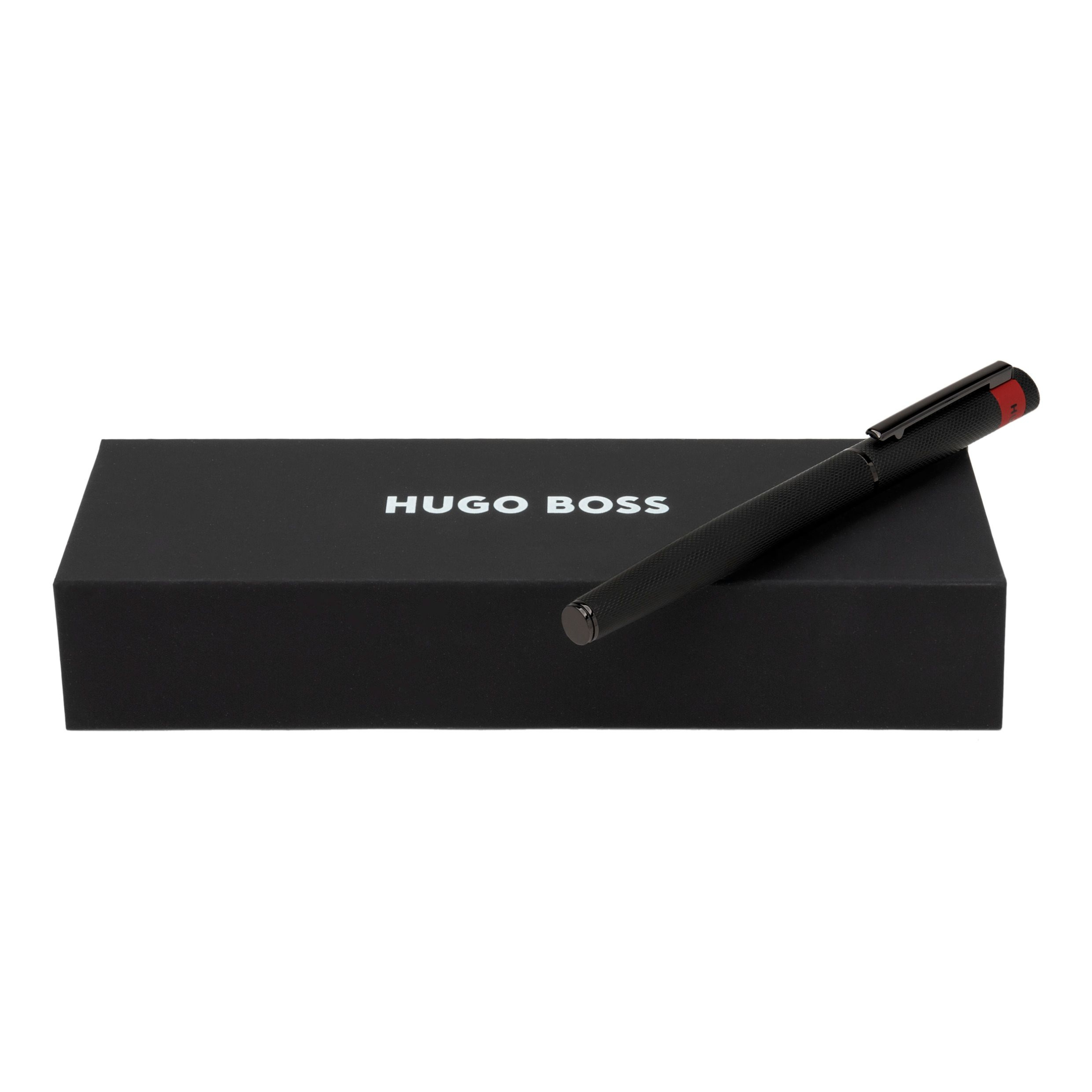 Penna a sfera Hugo Boss Loop Diamond Black