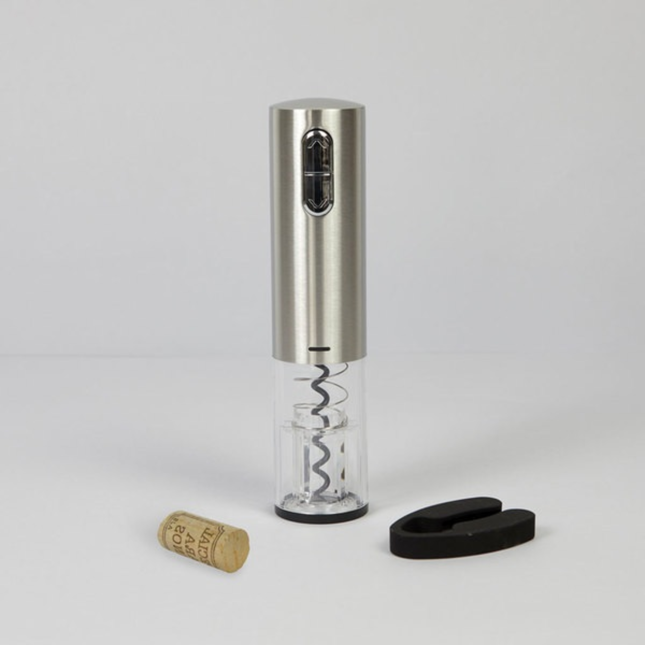 Cavatappi elettrico Balvi L´Hedoniste Colore argento per il vino - elettrico Batteria ricaricabile