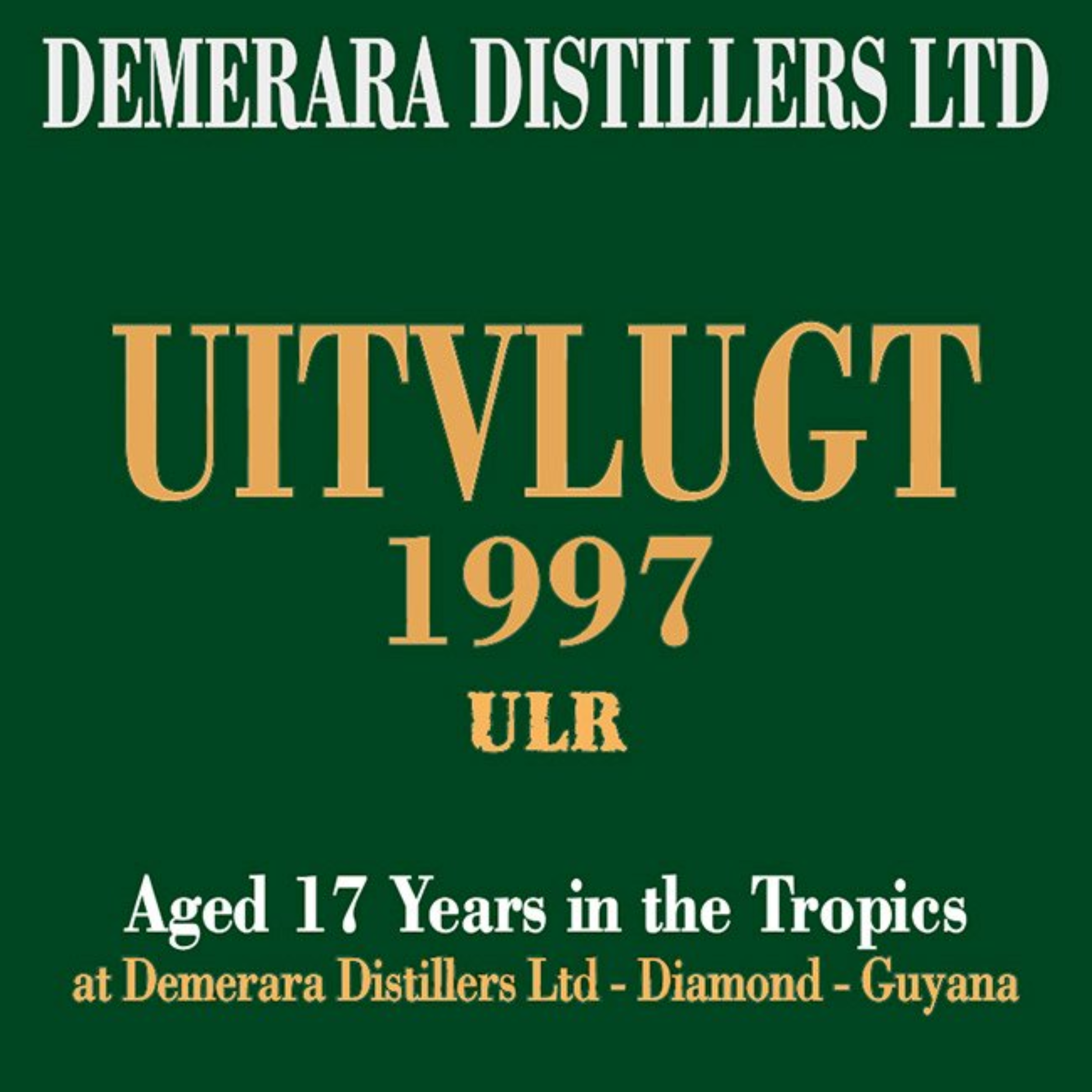 Rum Demerara UITVLUGT 1997 - 59,7 % vol