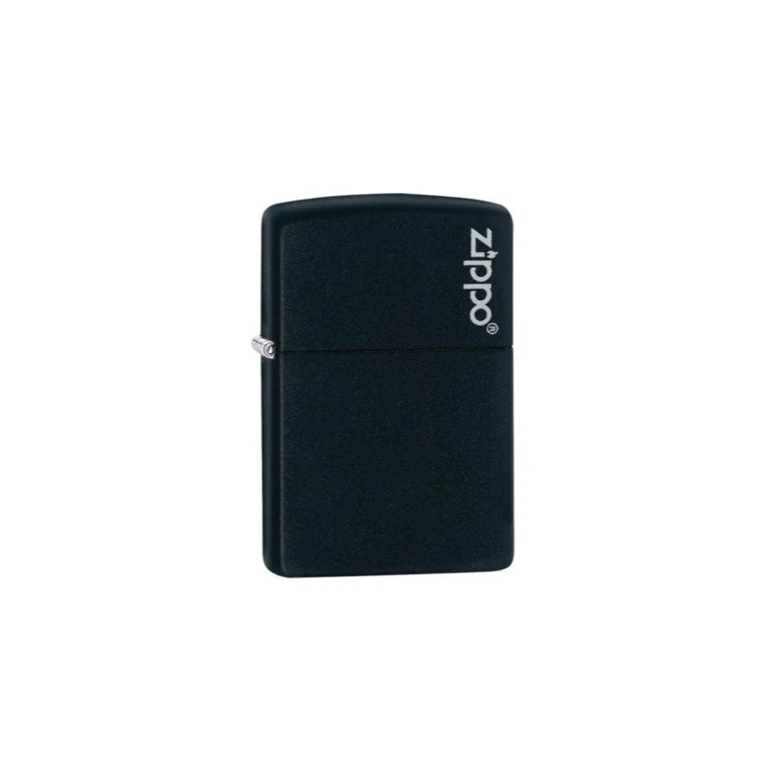 Accendino Zippo Classic  Matte adornato con Logo Zippo in metallo  a benzina - ricaricabile - antivento
