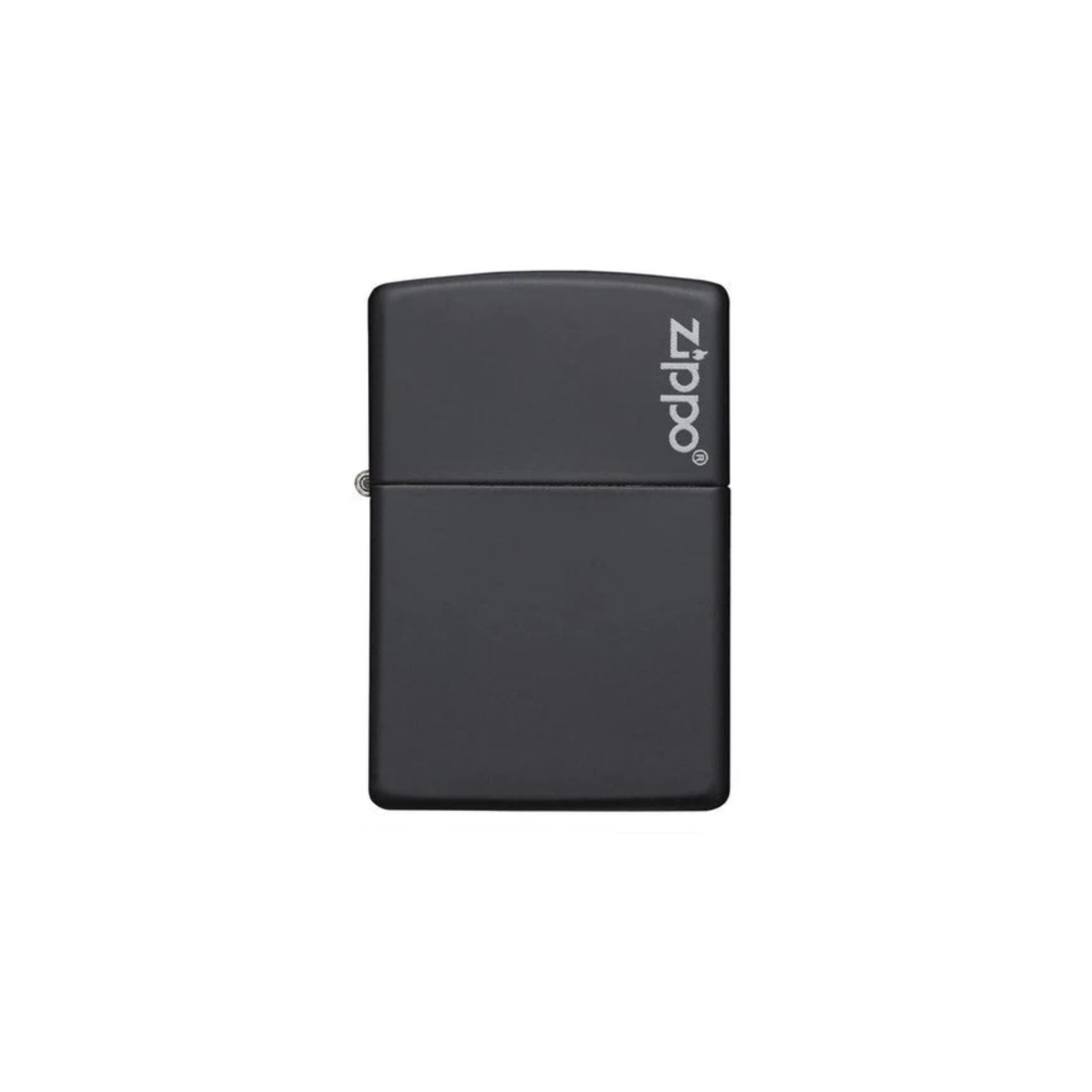 Accendino Zippo Classic  Matte adornato con Logo Zippo in metallo  a benzina - ricaricabile - antivento