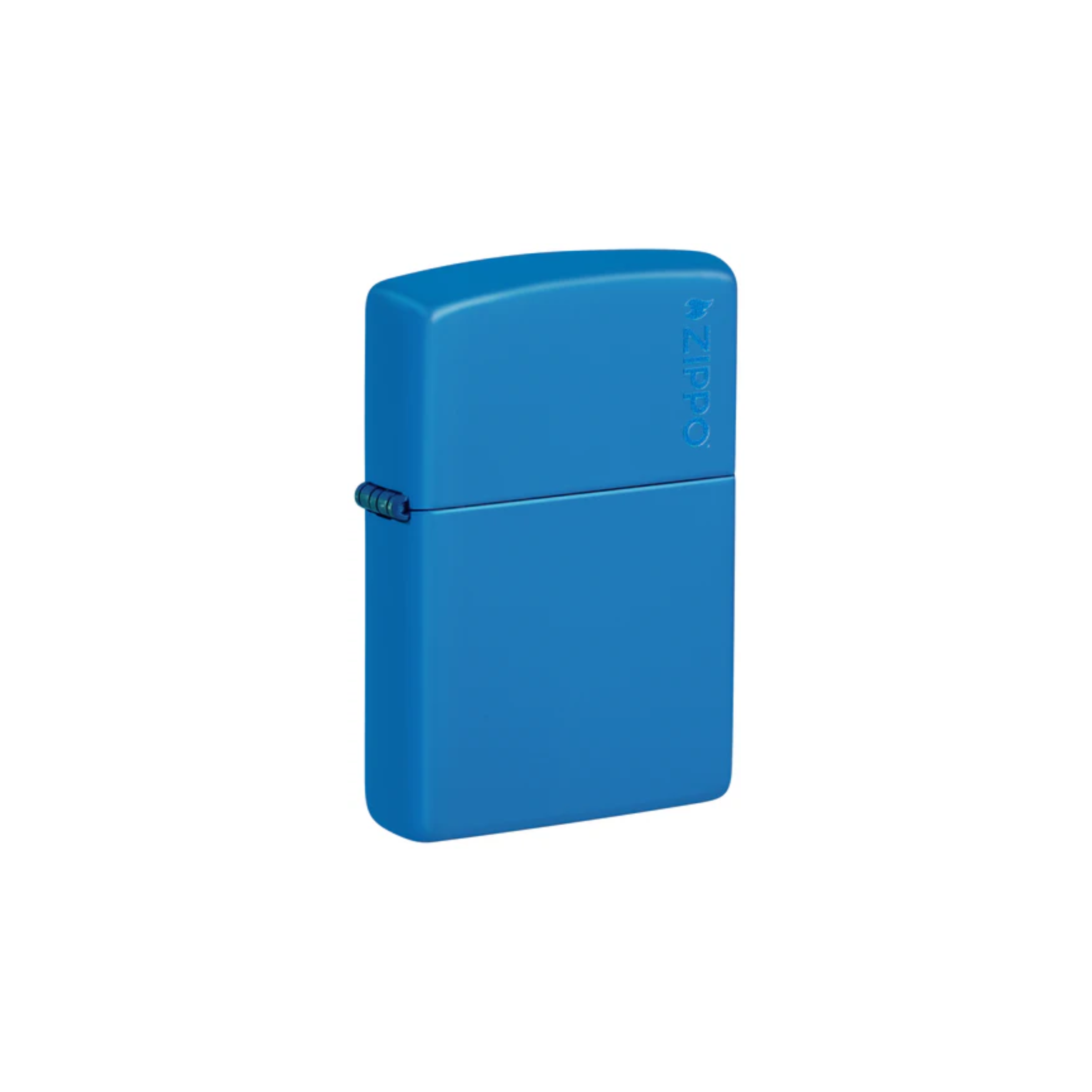 Accendino Zippo Classic  Matte adornato con Logo Zippo in metallo  a benzina - ricaricabile - antivento