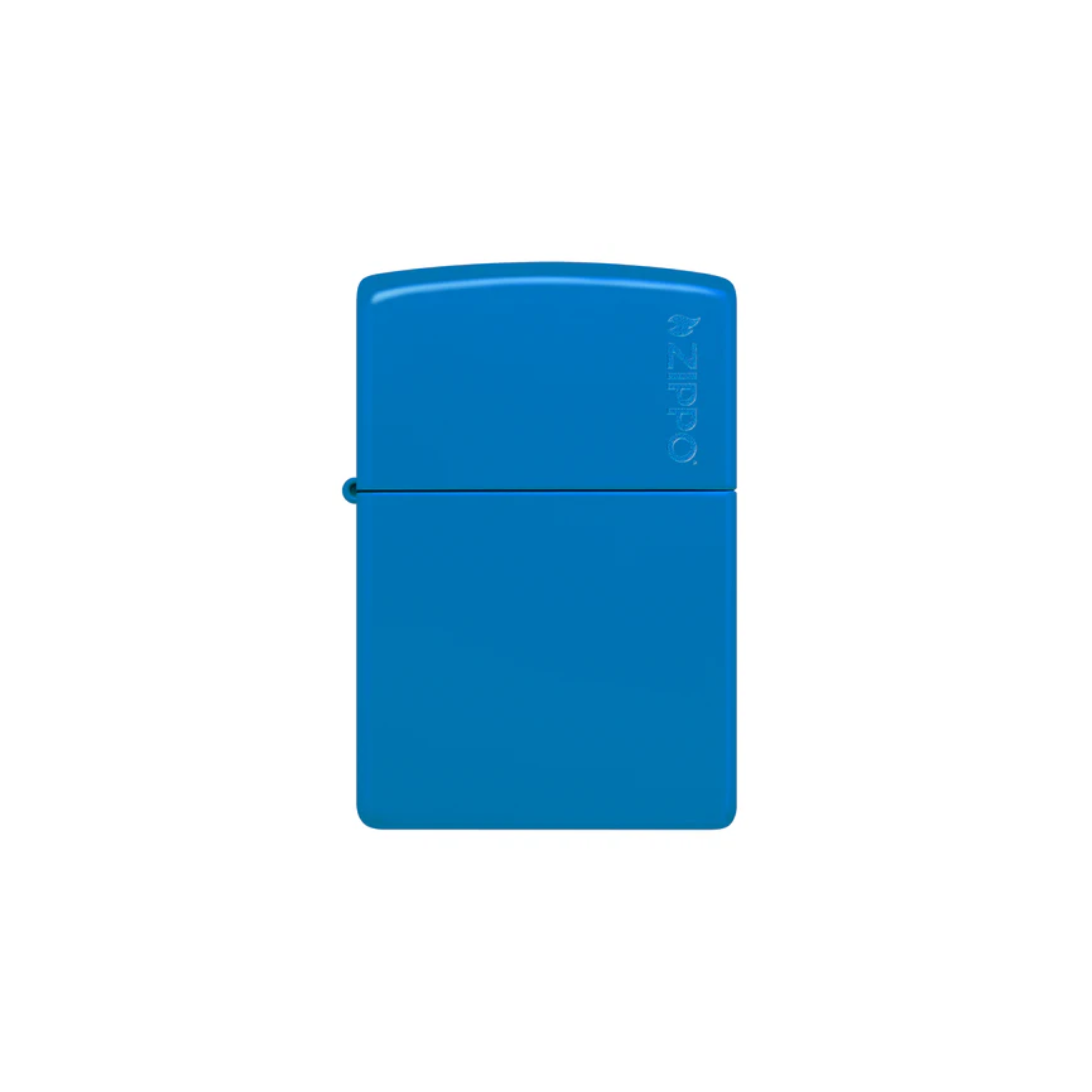 Accendino Zippo Classic  Matte adornato con Logo Zippo in metallo  a benzina - ricaricabile - antivento