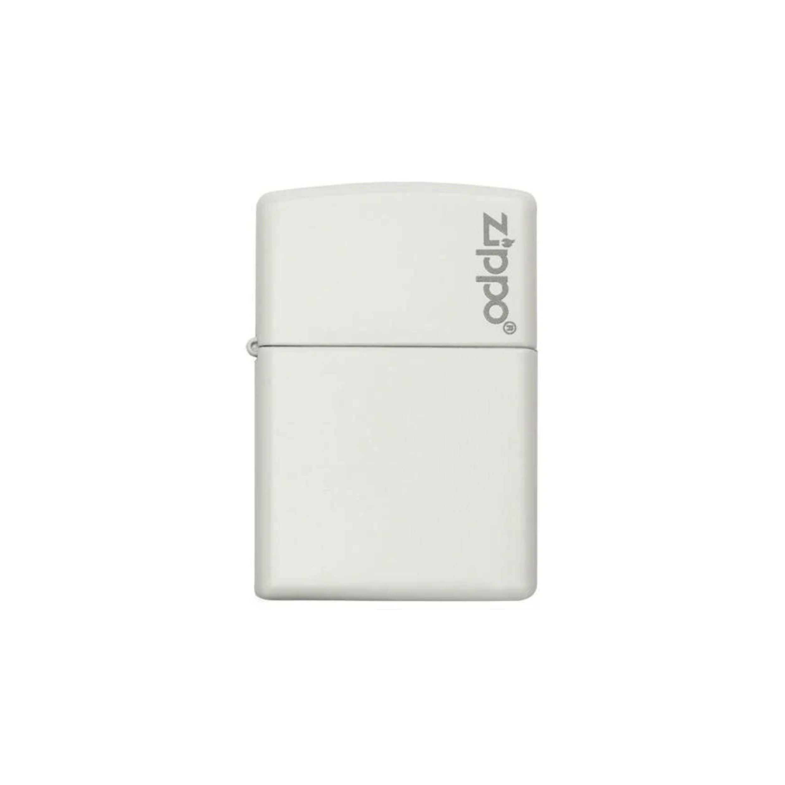 Accendino Zippo Classic  Matte adornato con Logo Zippo in metallo  a benzina - ricaricabile - antivento
