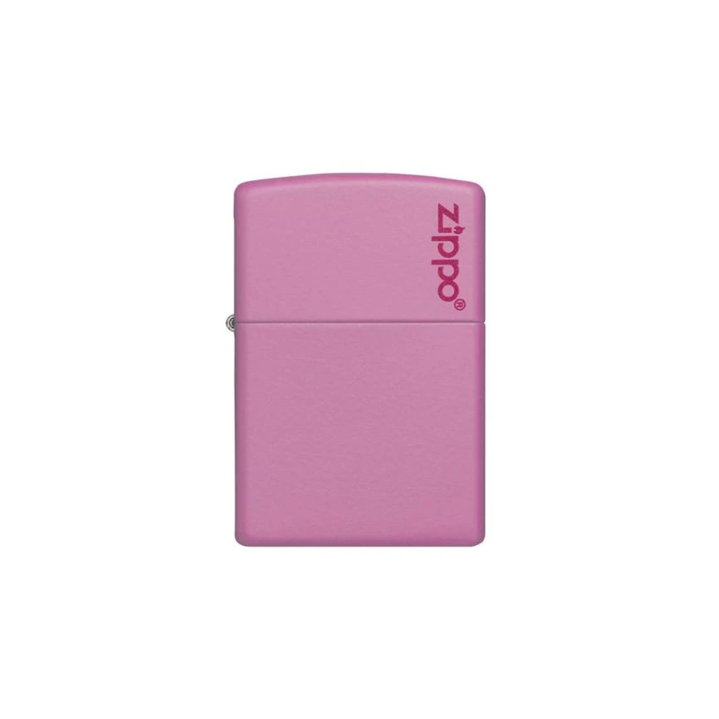 Accendino Zippo Classic  Matte adornato con Logo Zippo in metallo  a benzina - ricaricabile - antivento