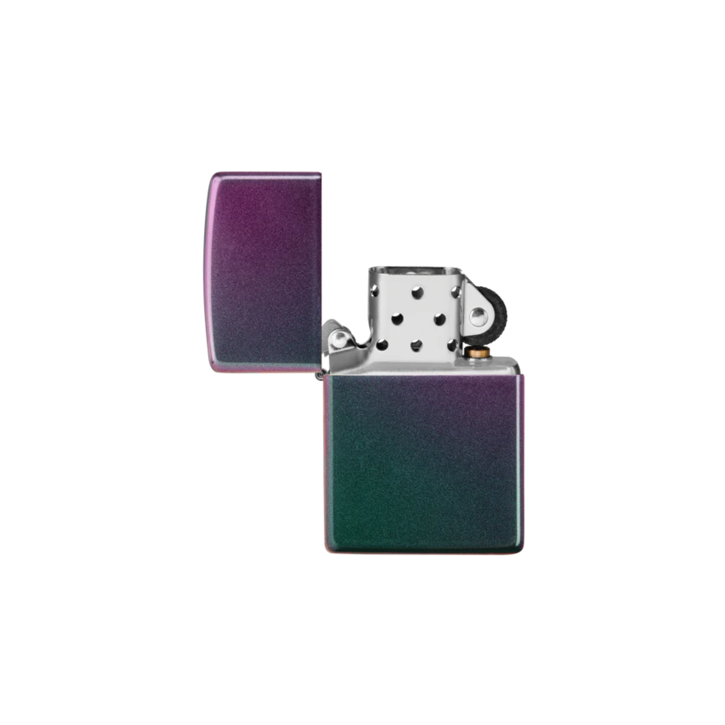 Accendino Zippo Classic Iridescent in metallo a benzina - ricaricabile - antivento