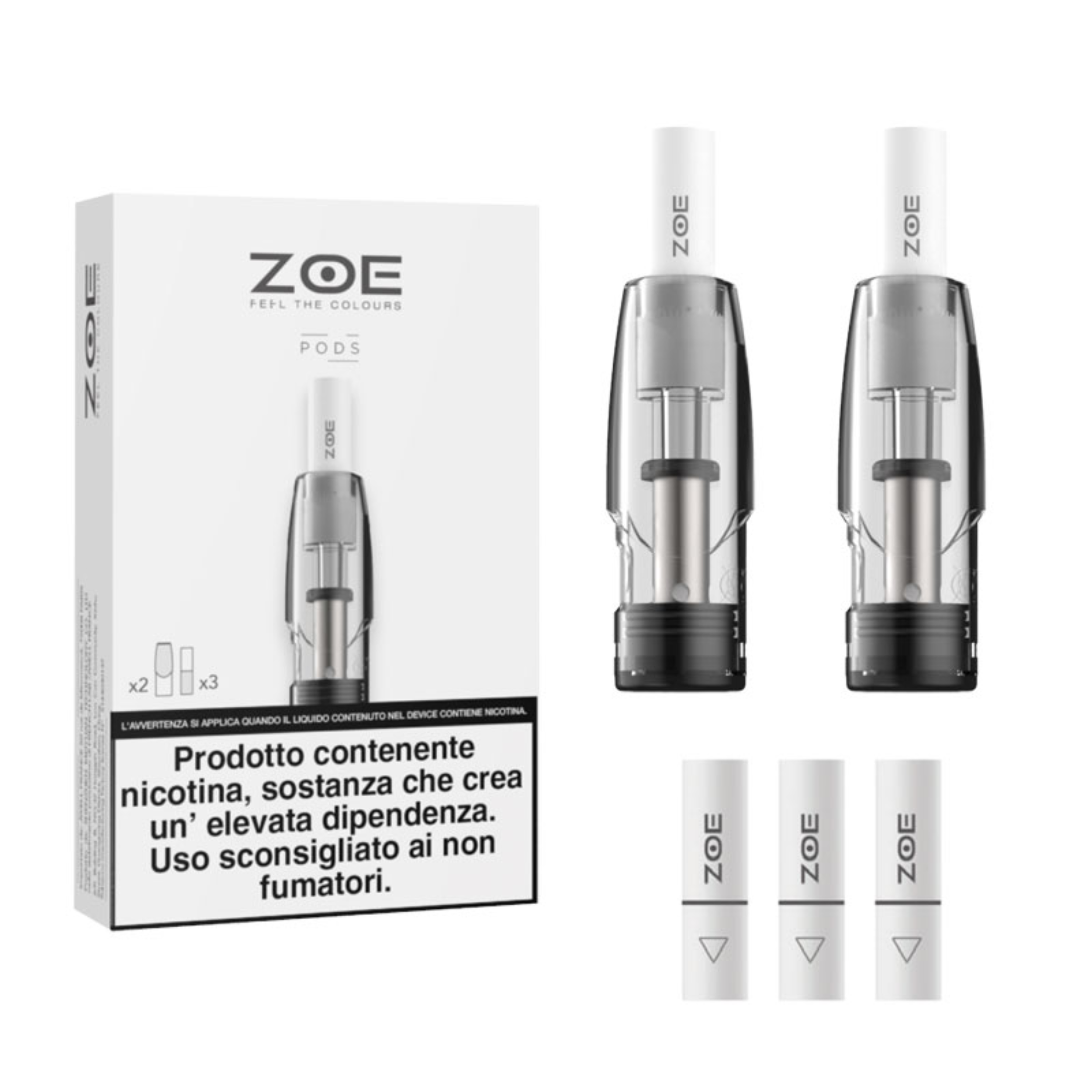 Accessoire Zoe Pod Clear X2 - technologie antifuite