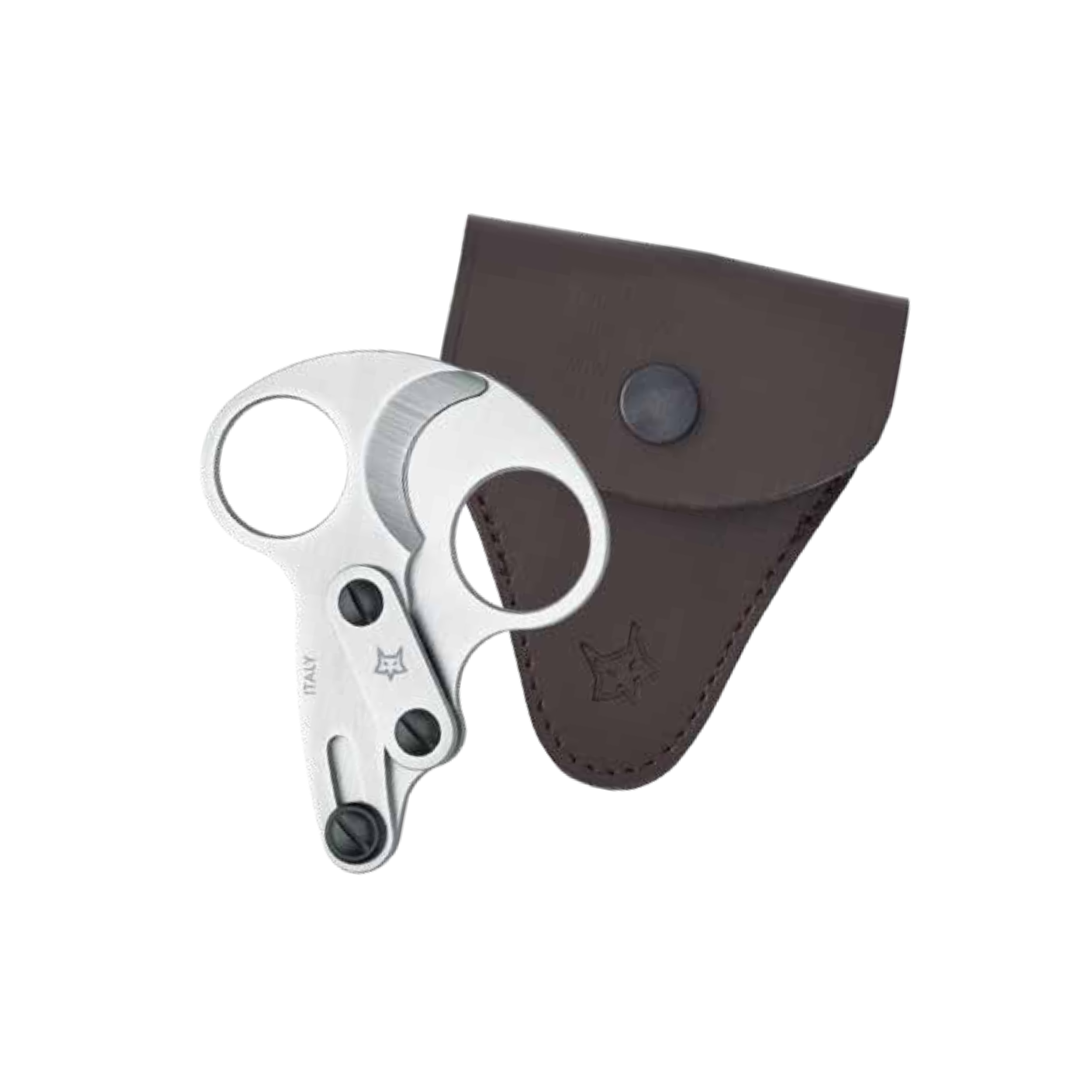 Tagliasigari a forbice Venetialab in Accaio inox 420C satinato, taglio 22mm