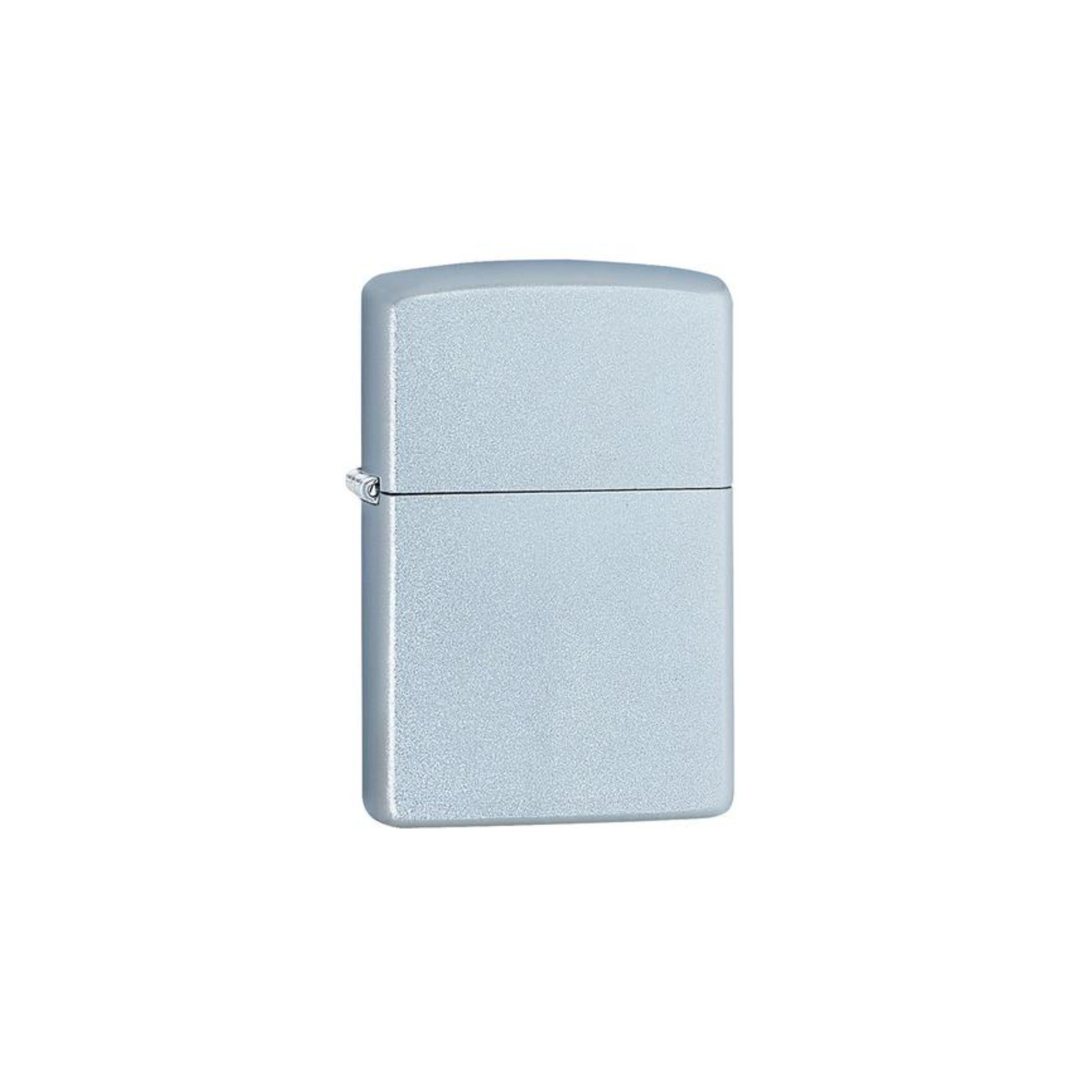 Accendino Zippo Satin Chrome in metallo a benzina - ricaricabile - antivento - classico