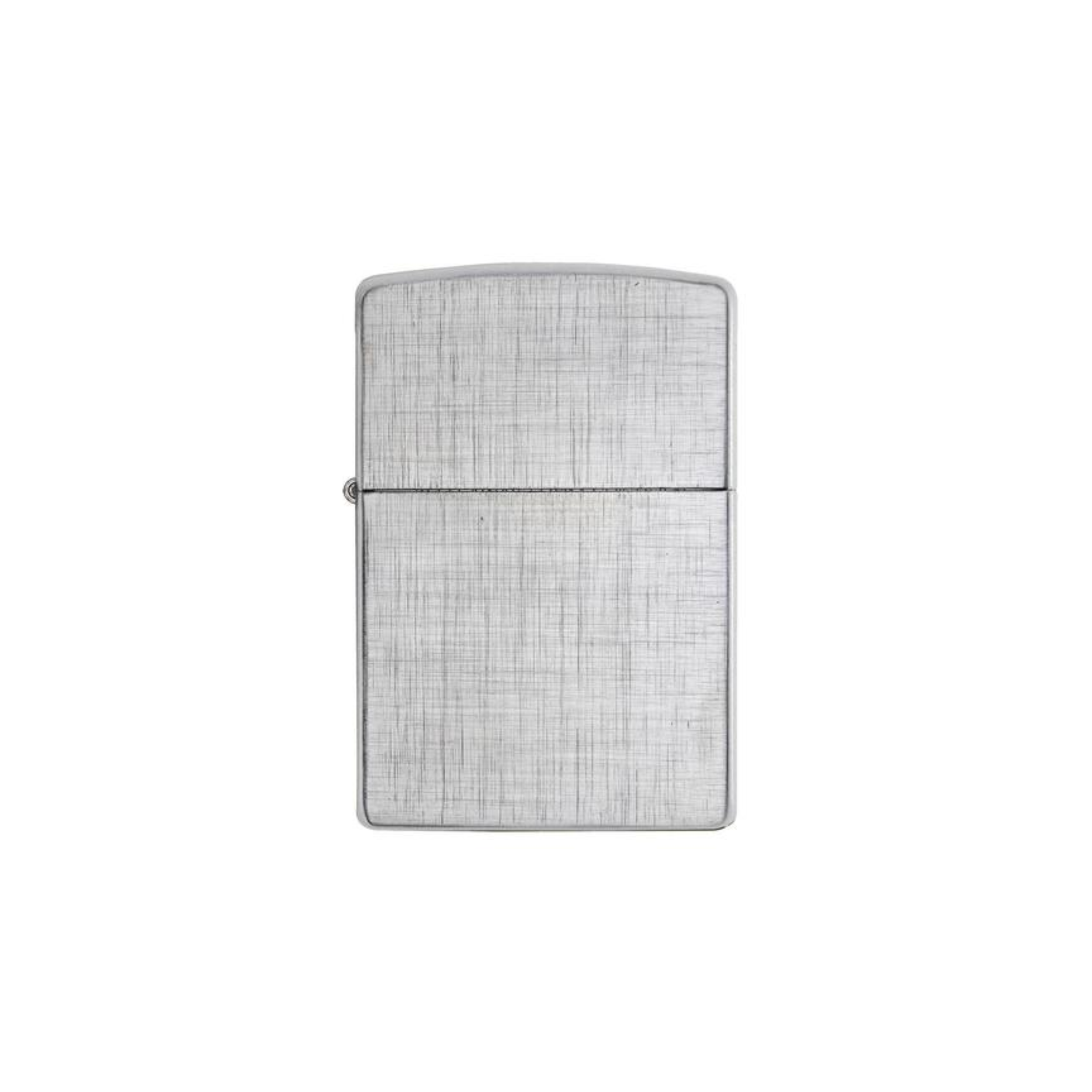 Accendino Zippo Classic LInen Weave in metallo a benzina - ricaricabile - antivento