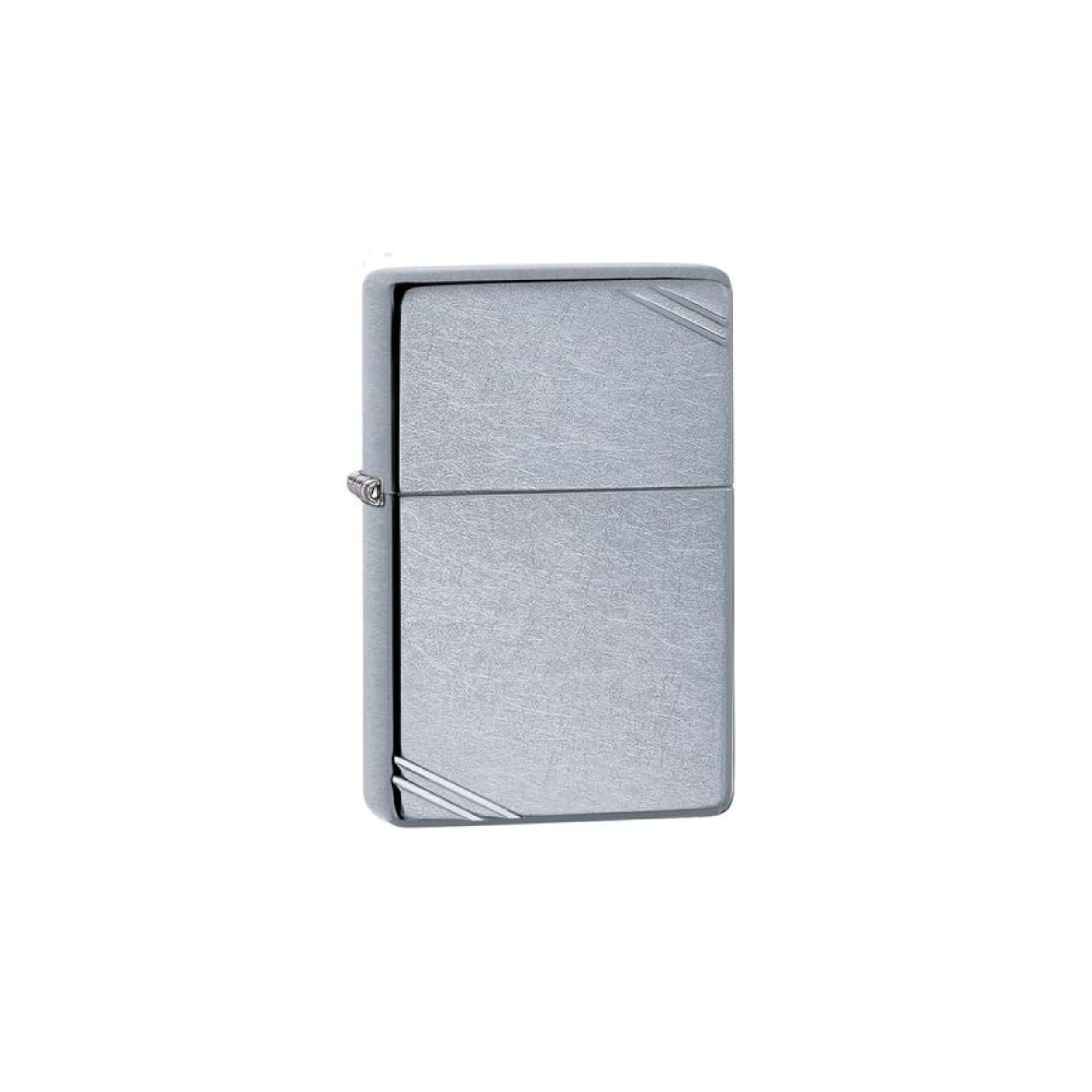 Accendino Zippo Street Chrome™ in metallo a benzina - ricaricabile - antivento