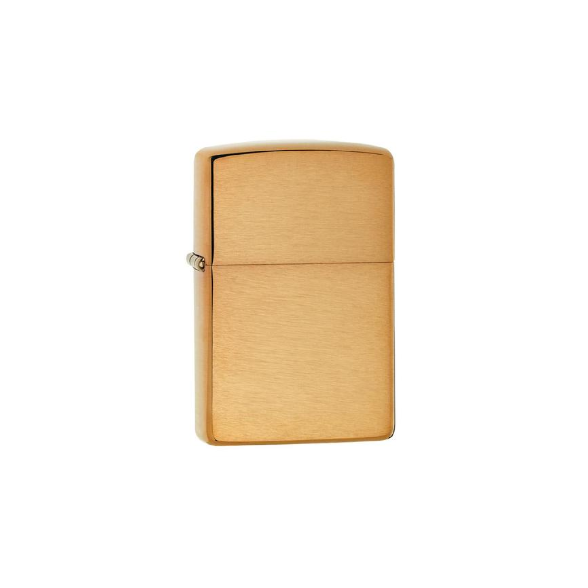 Accendino Zippo Classic Brushed Brass in ottone spazzolato a benzina - ricaricabile - antivento -spazzolato