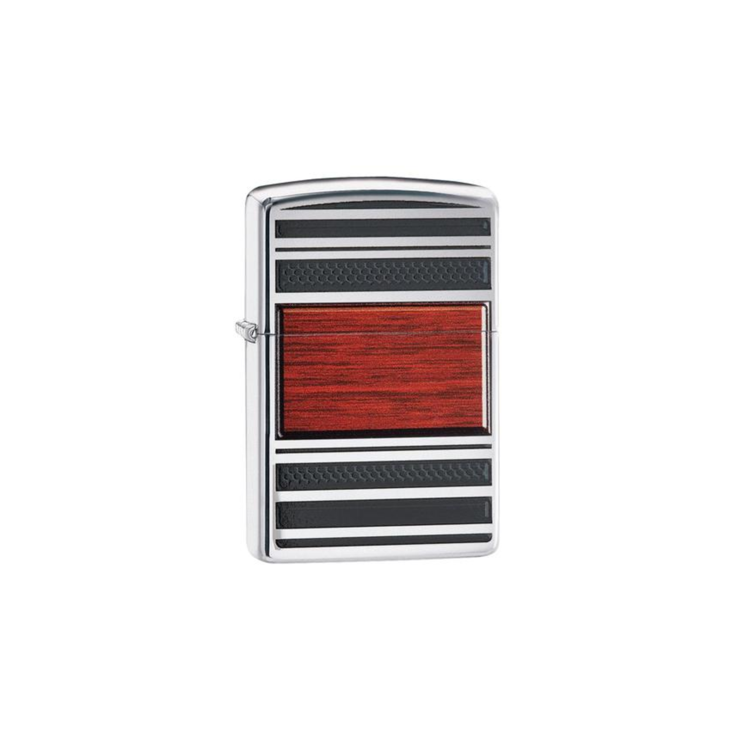 Accendino Zippo per pipa High Polish Chrom in metallo a benzina - ricaricabile - antivento - pipa