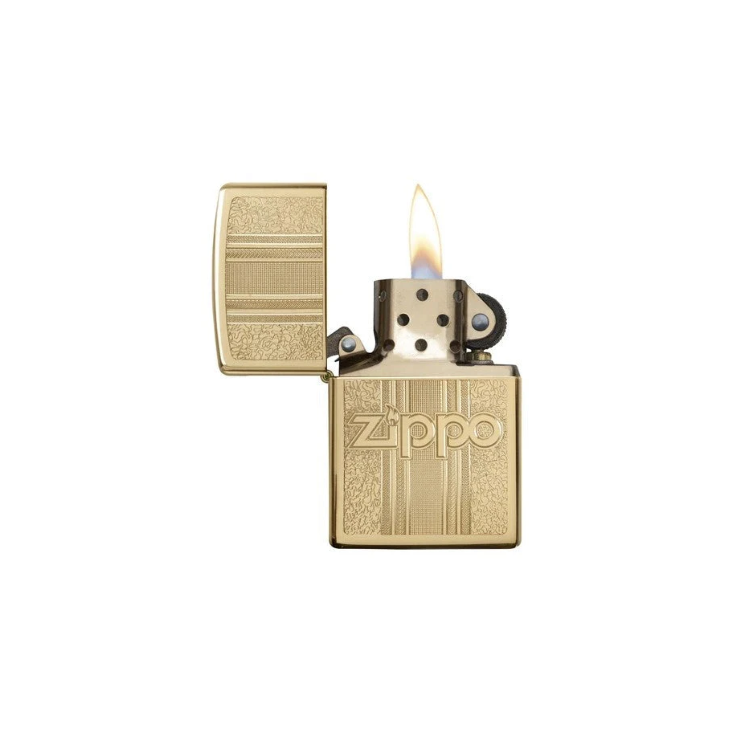 Accendino Zippo and Pattern Design in metallo a benzina - ricaricabile - antivento