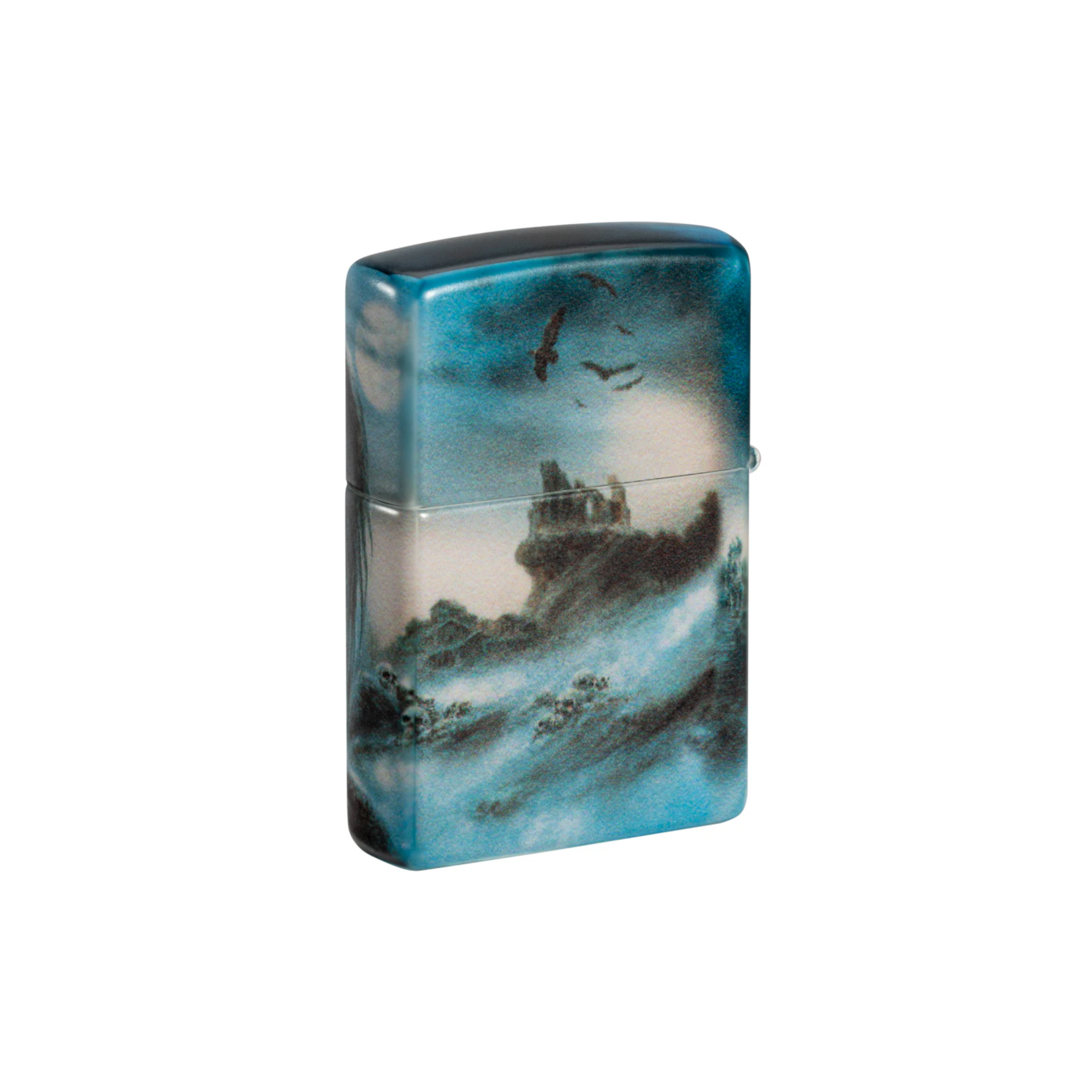 Accendino Zippo Fallen Angel - Luis Royo in metallo a benzina - ricaricabile - antivento