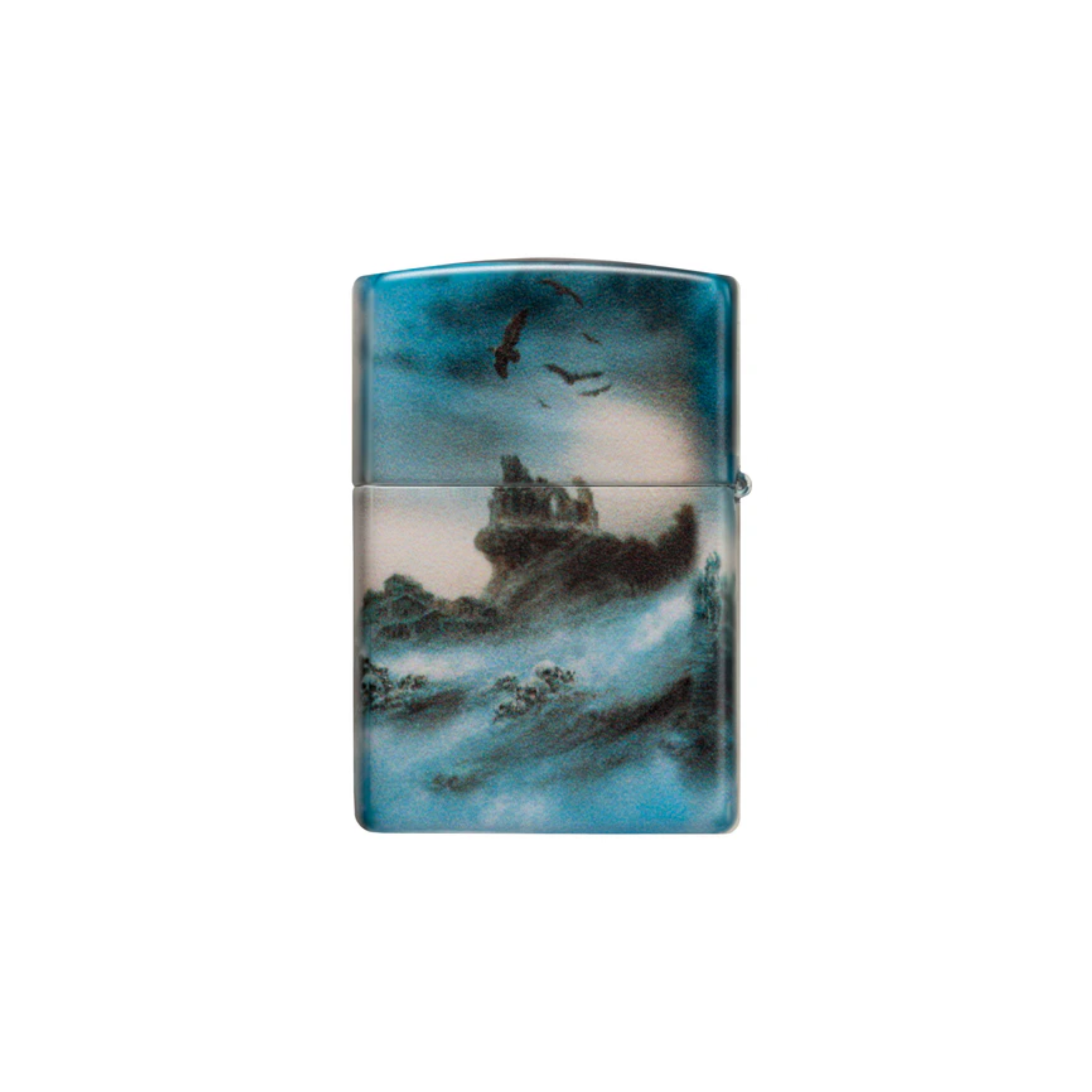 Accendino Zippo Fallen Angel - Luis Royo in metallo a benzina - ricaricabile - antivento