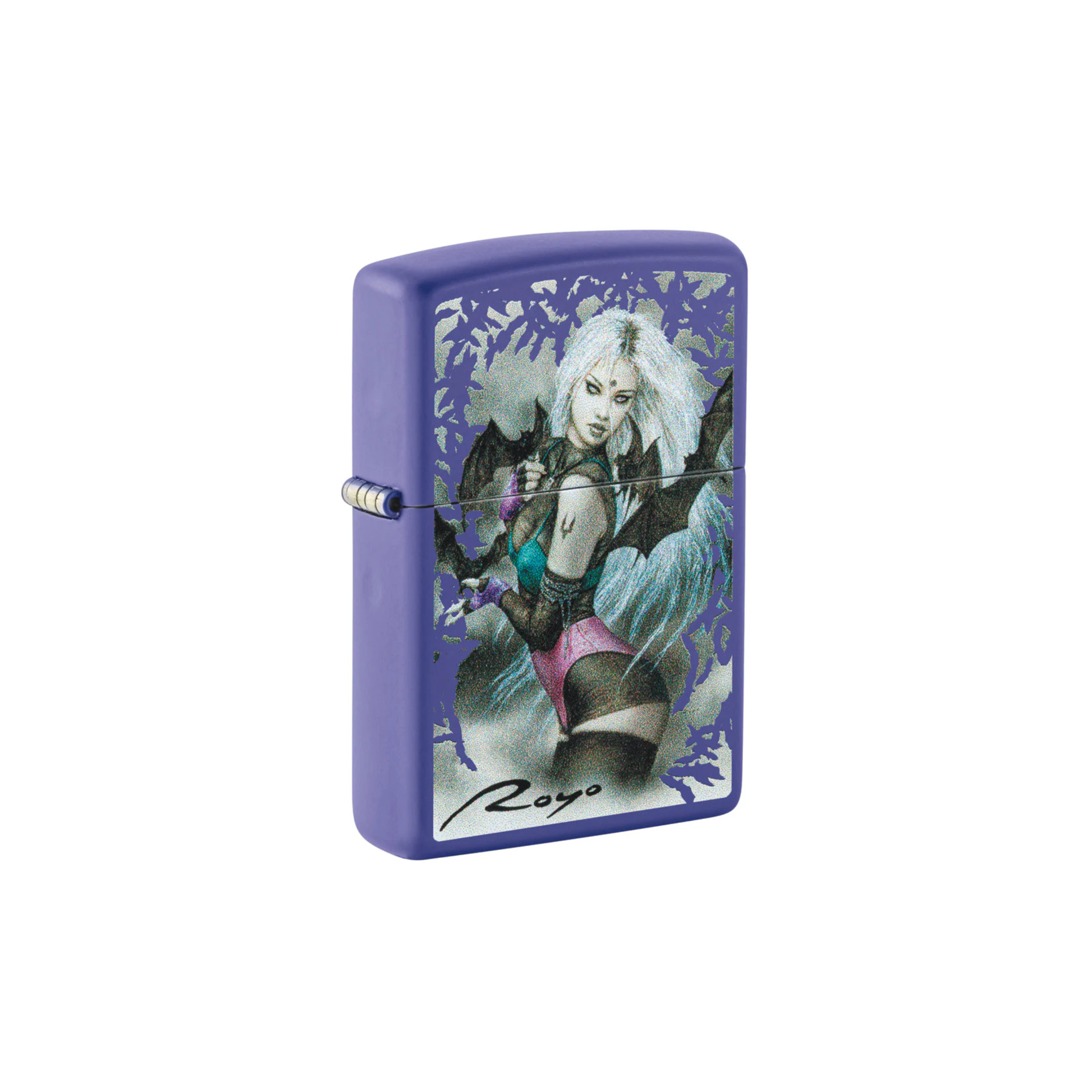 Accendino Zippo ®Luis Royo - Novità 2024 in metallo a benzina - ricaricabile - antivento