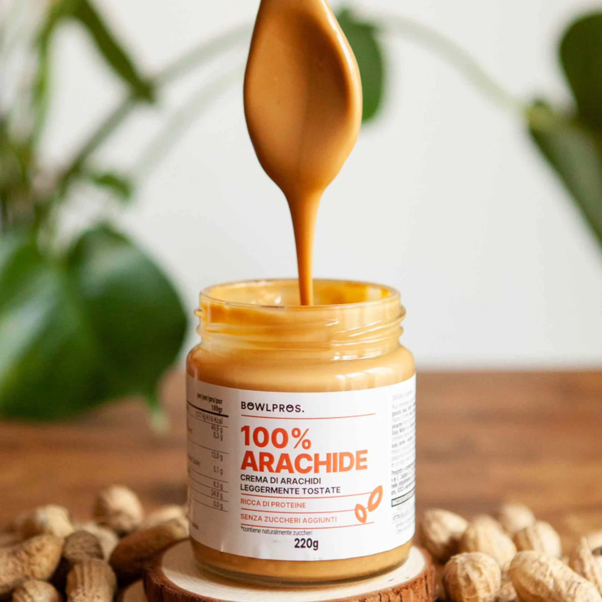 220g Crema 100% Arachidi senza glutine