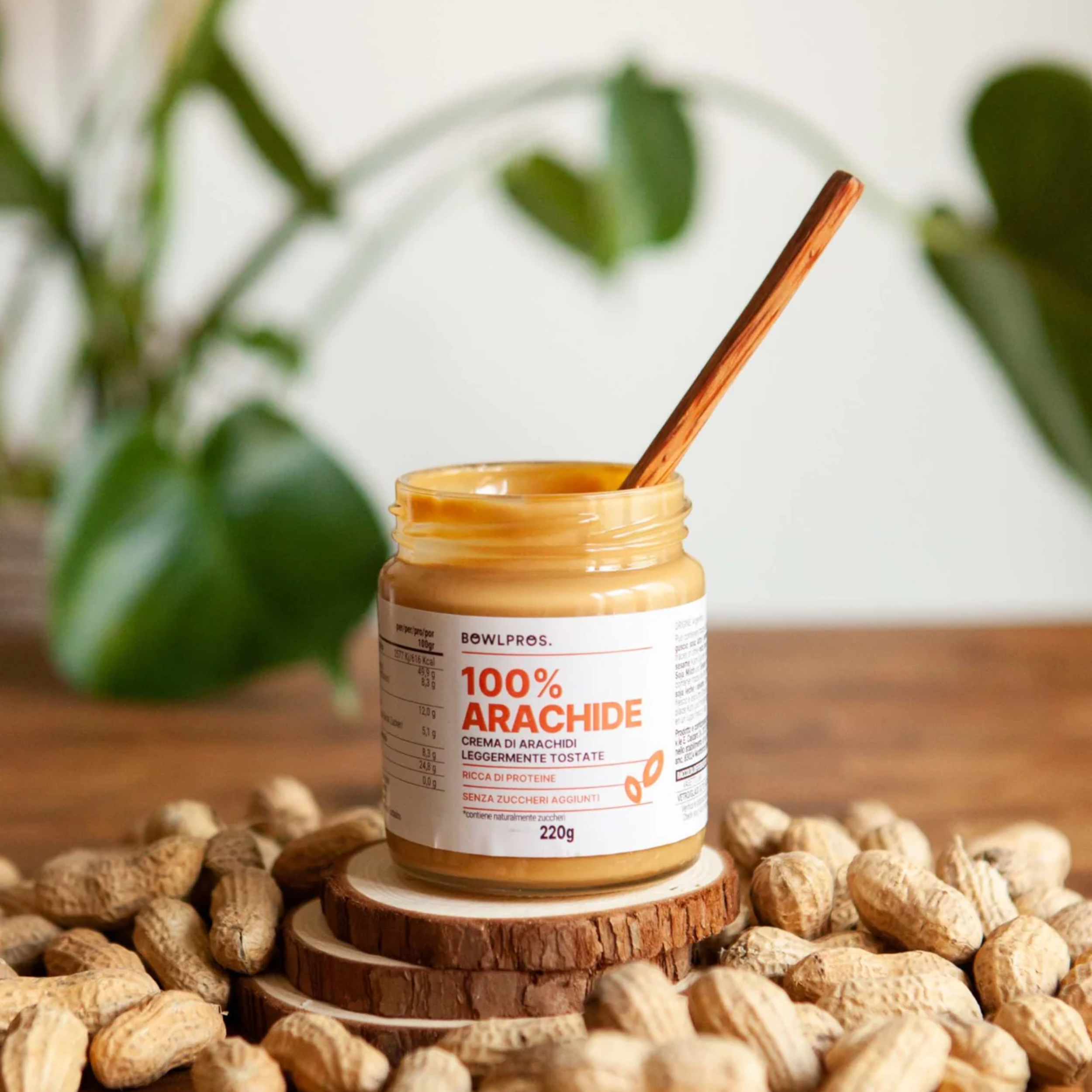 220g Crema 100% Arachidi senza glutine