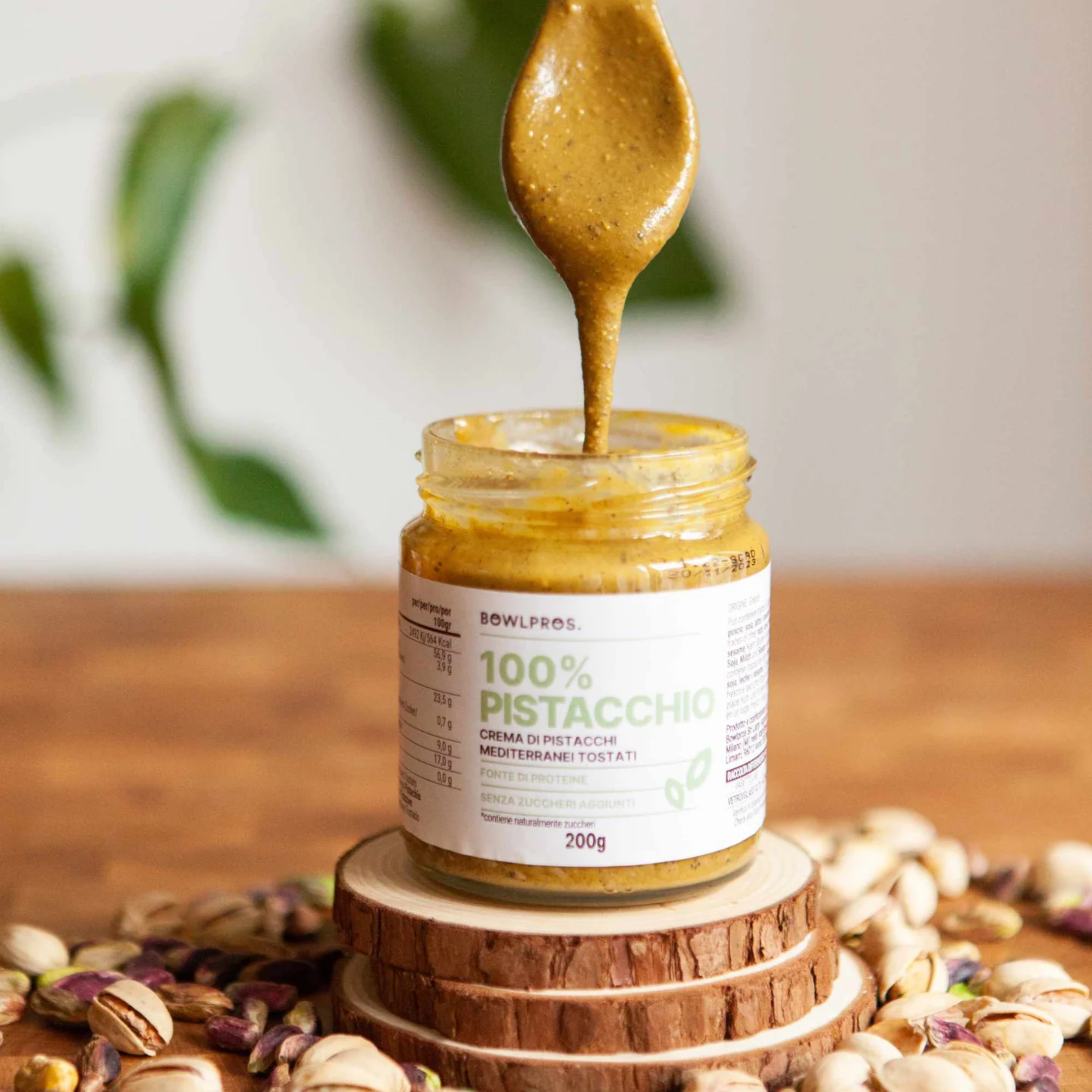 200g Crema 100% Pistacchi Mediterranei Tostati senza glutine