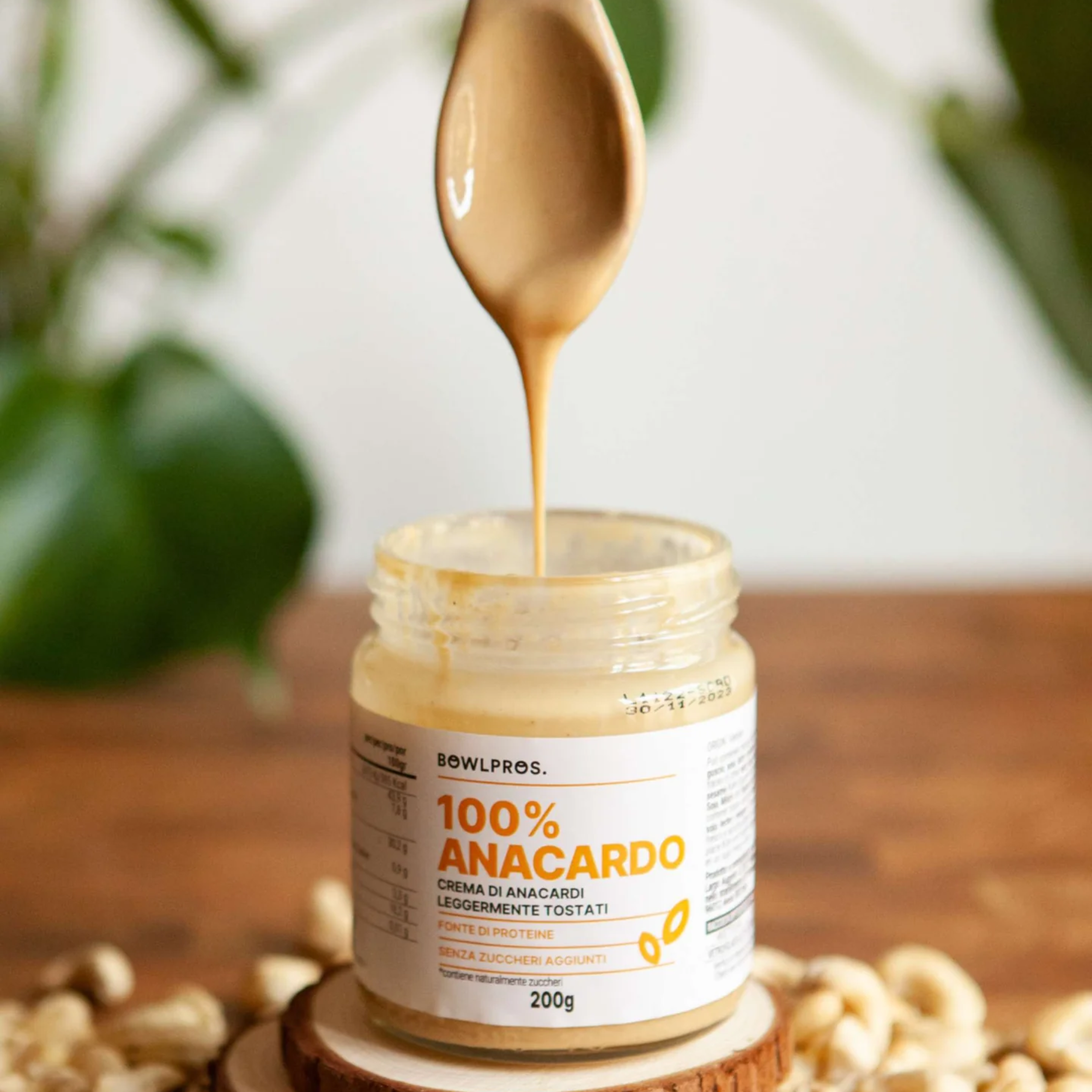 200g Crema 100% Anacardo senza glutine