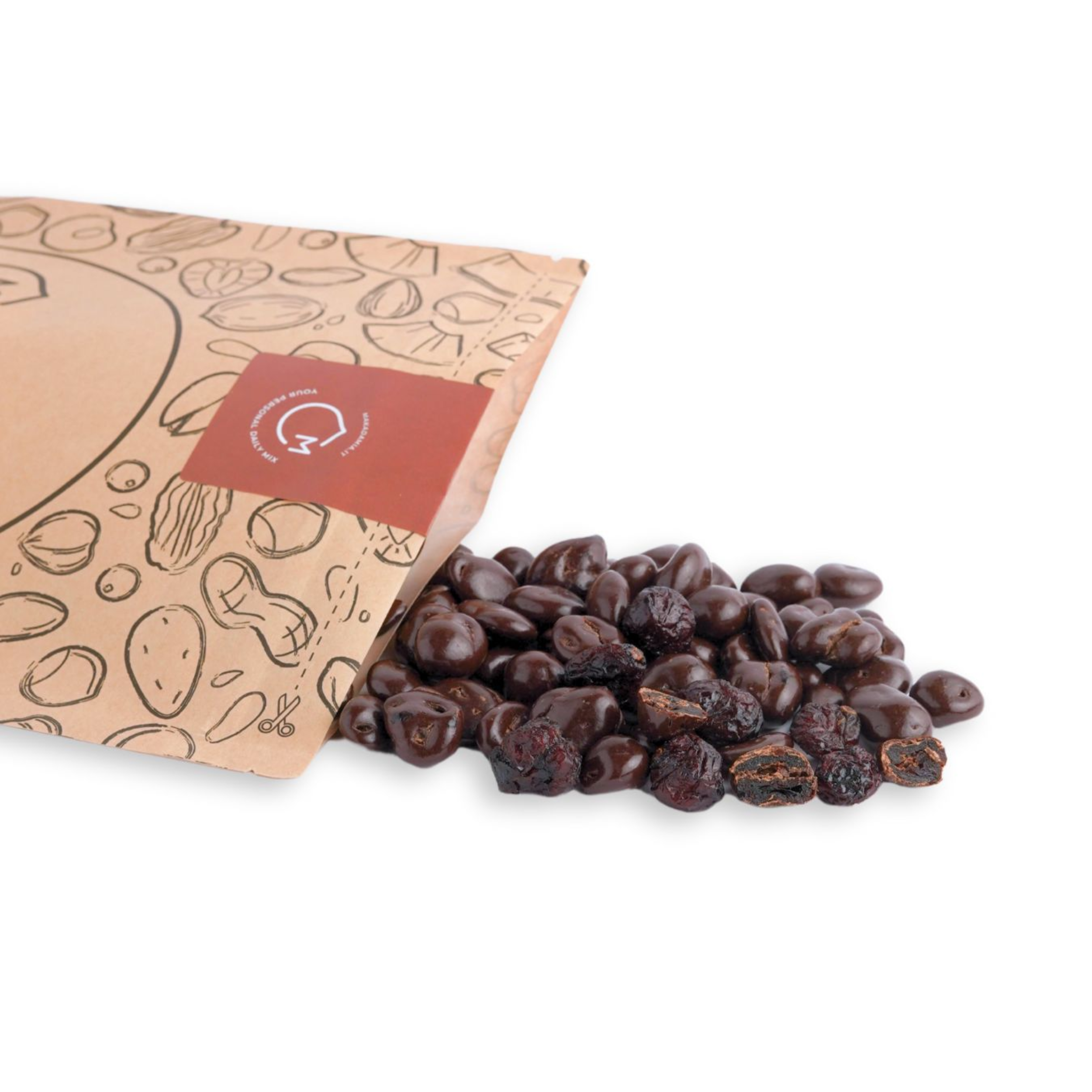 200g Mirtillo rosso ricoperto di cioccolato