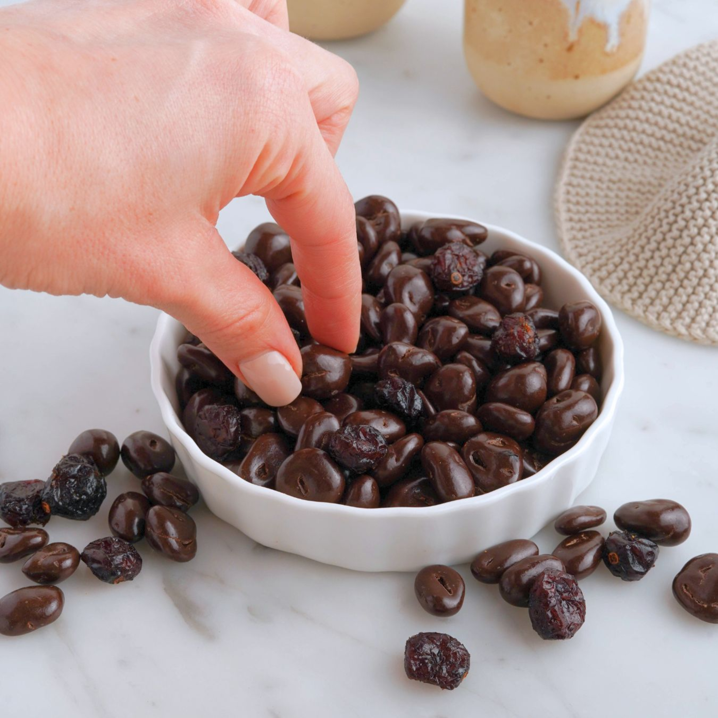 200g Mirtillo rosso ricoperto di cioccolato