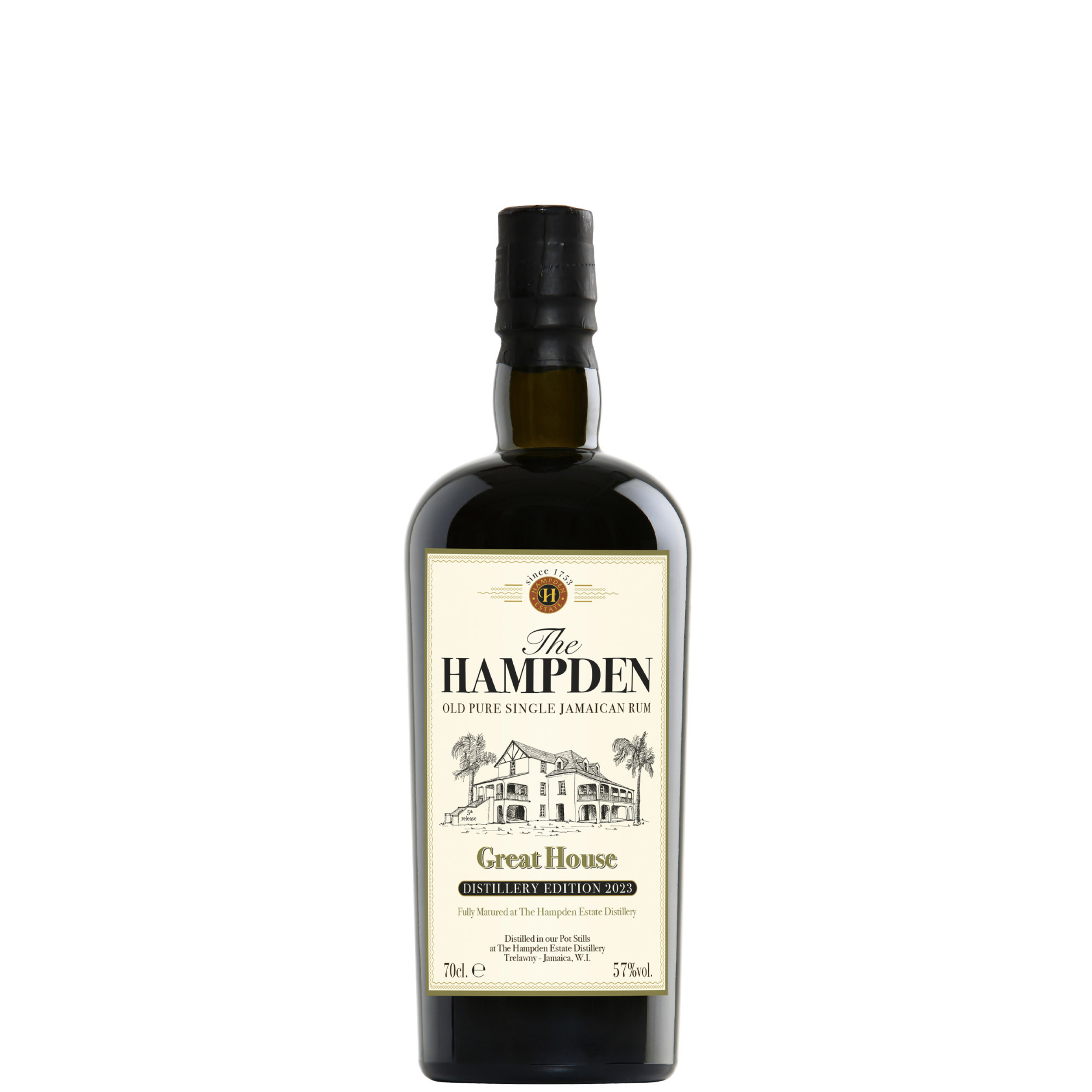 Rum Hampden Great House Distillery Edition 2023 70 cl / 57° - Jamaica